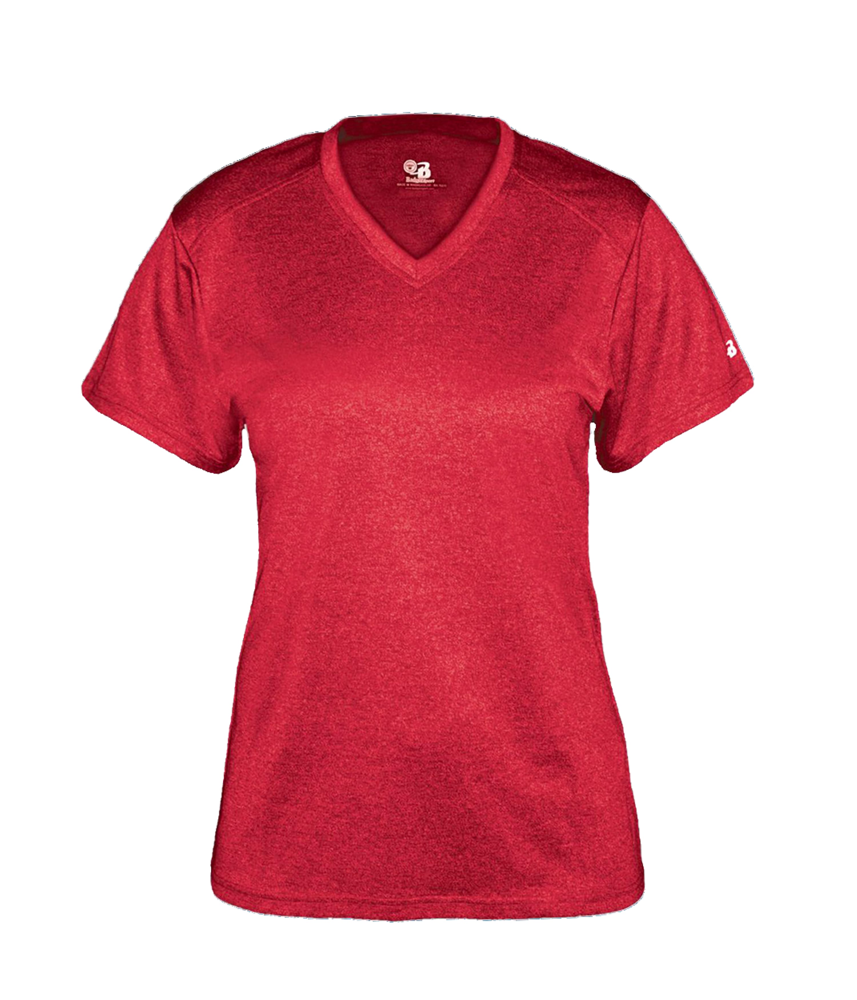 PRO HEATHER LADIES' V-NECK TEE