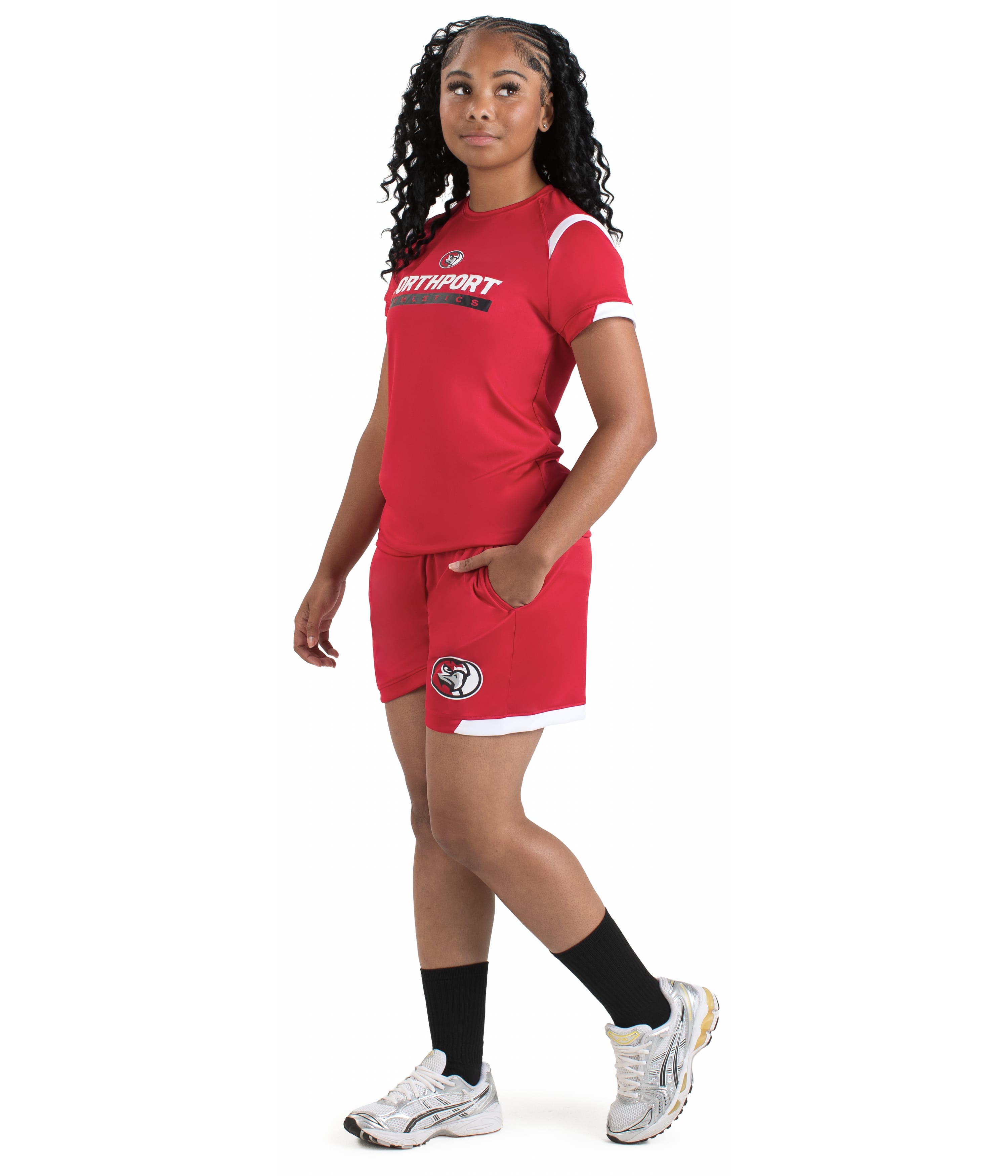LADIES ON THE RISE SHORTS WITH POCKETS