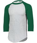 Athletic Heather/Dark Green