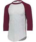 Athletic Heather/Maroon
