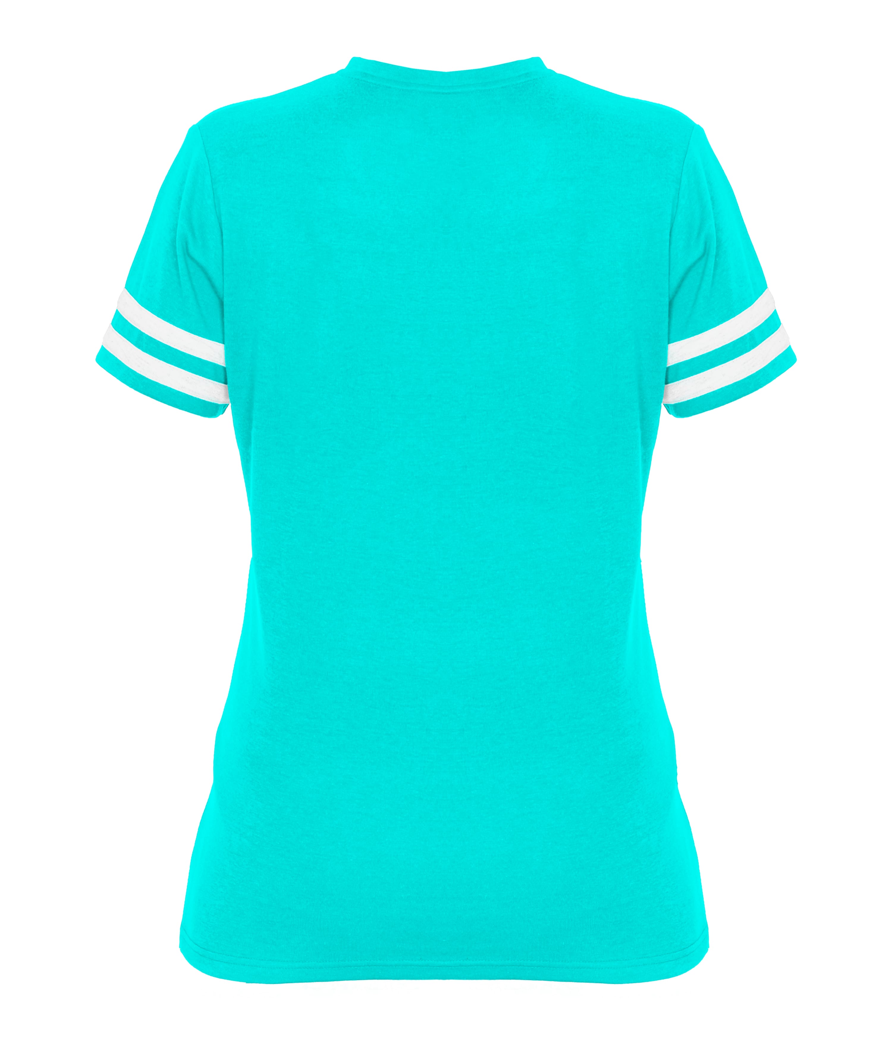 LADIES TRI-BLEND FAN TEE