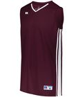 Maroon/White