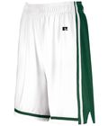 White/Dark Green
