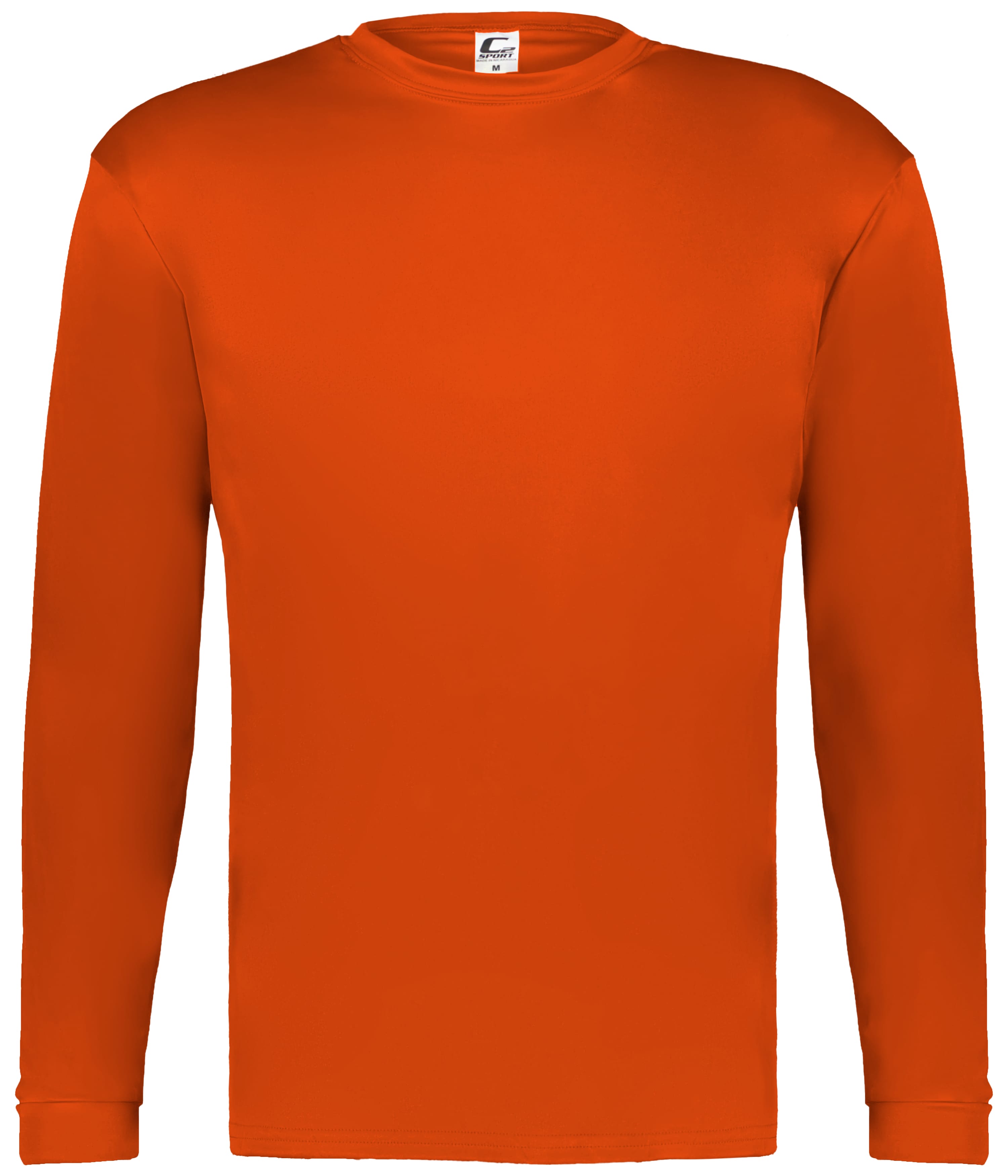 C2 Sport 510400 C2 Long Sleeve Tee in BURNT ORANGE (BA)