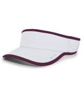 White/Maroon