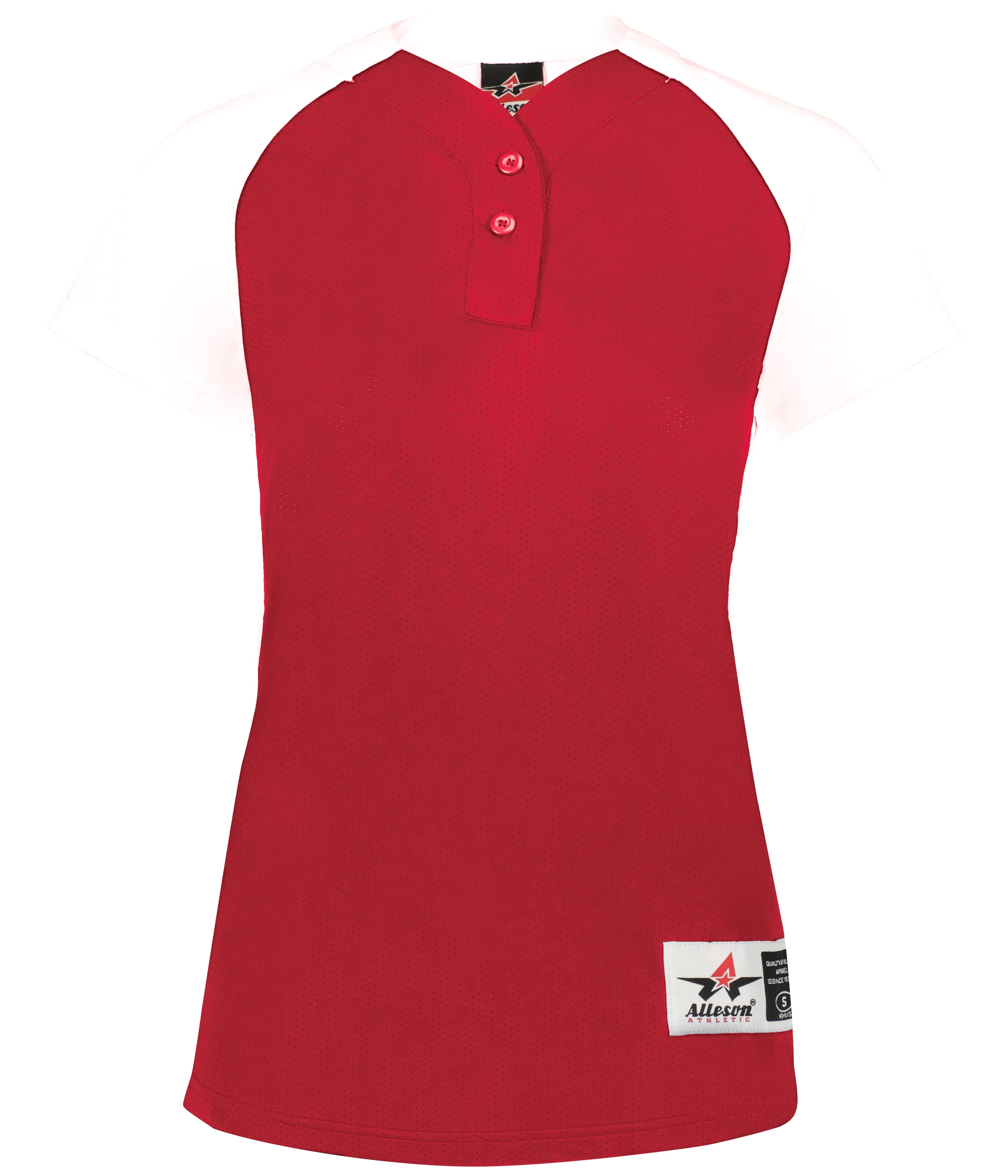 GIRLS TWO-BUTTON SOFTBALL JERSEY