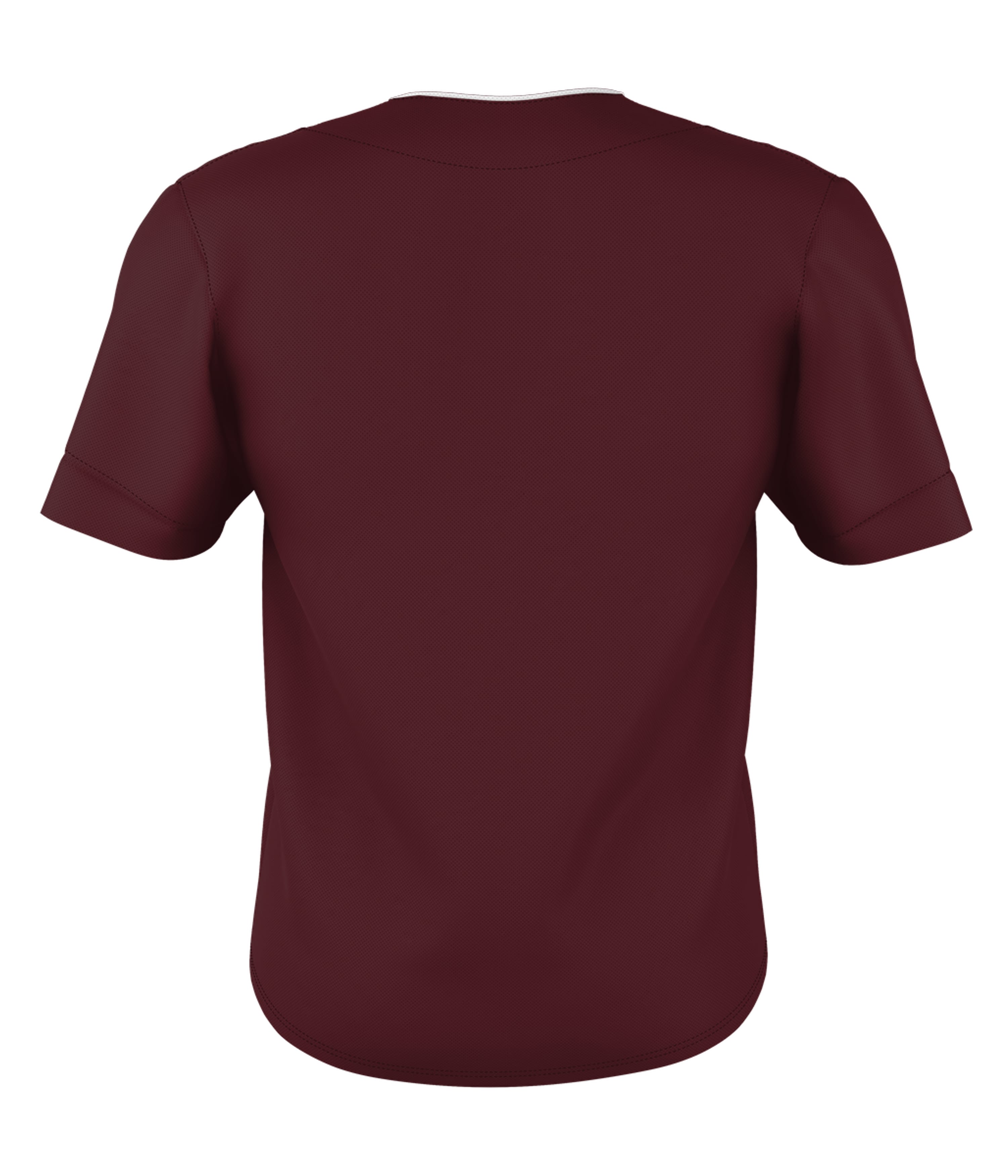TWO BUTTON MESH BASEBALL JERSEY