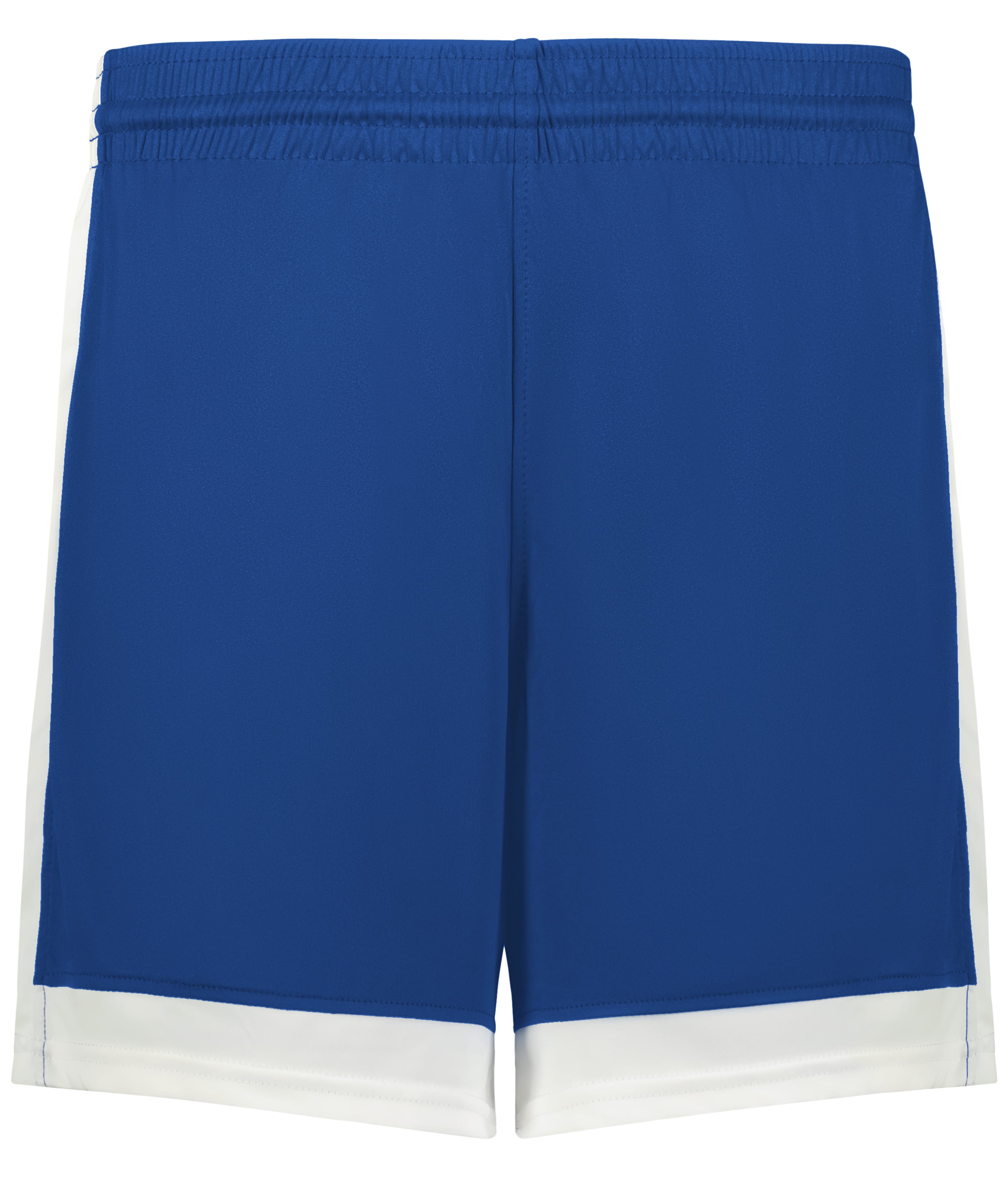 Alleson Athletic 5385P Single-ply 5in Basketball Shorts in ROYAL/WHITE (BA)