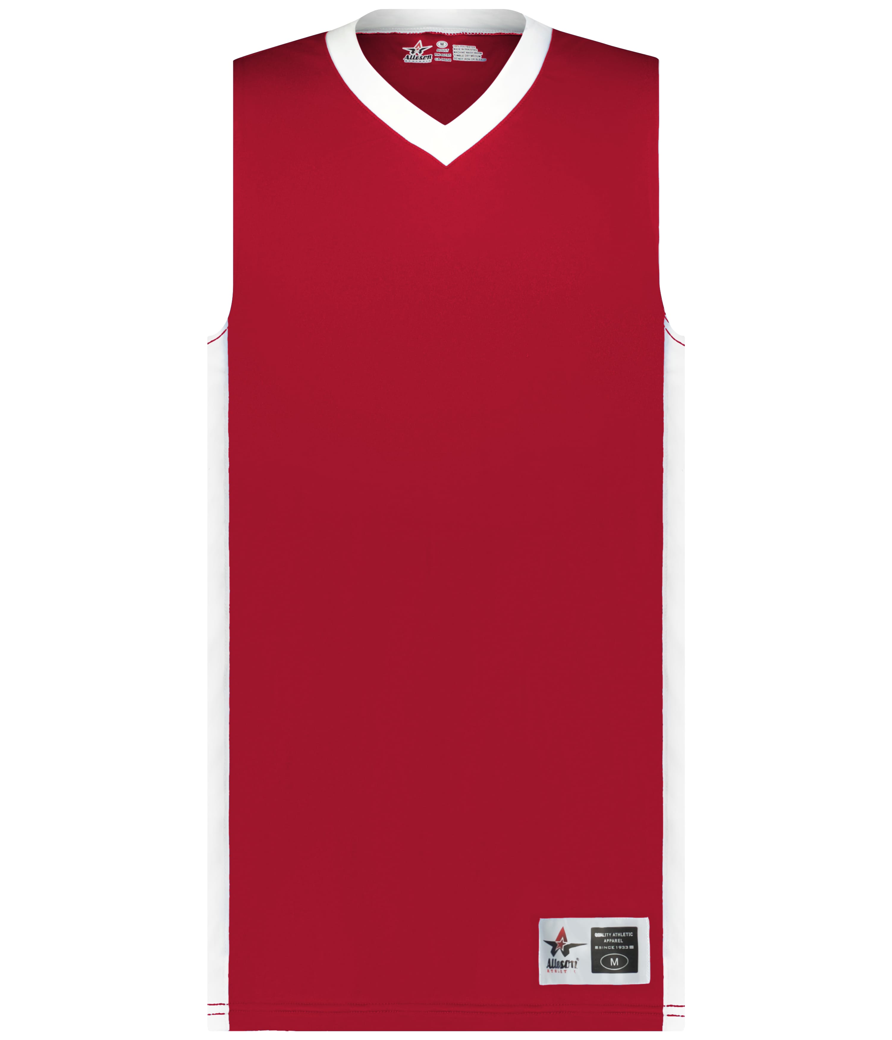 SINGLE-PLY BASKETBALL JERSEY