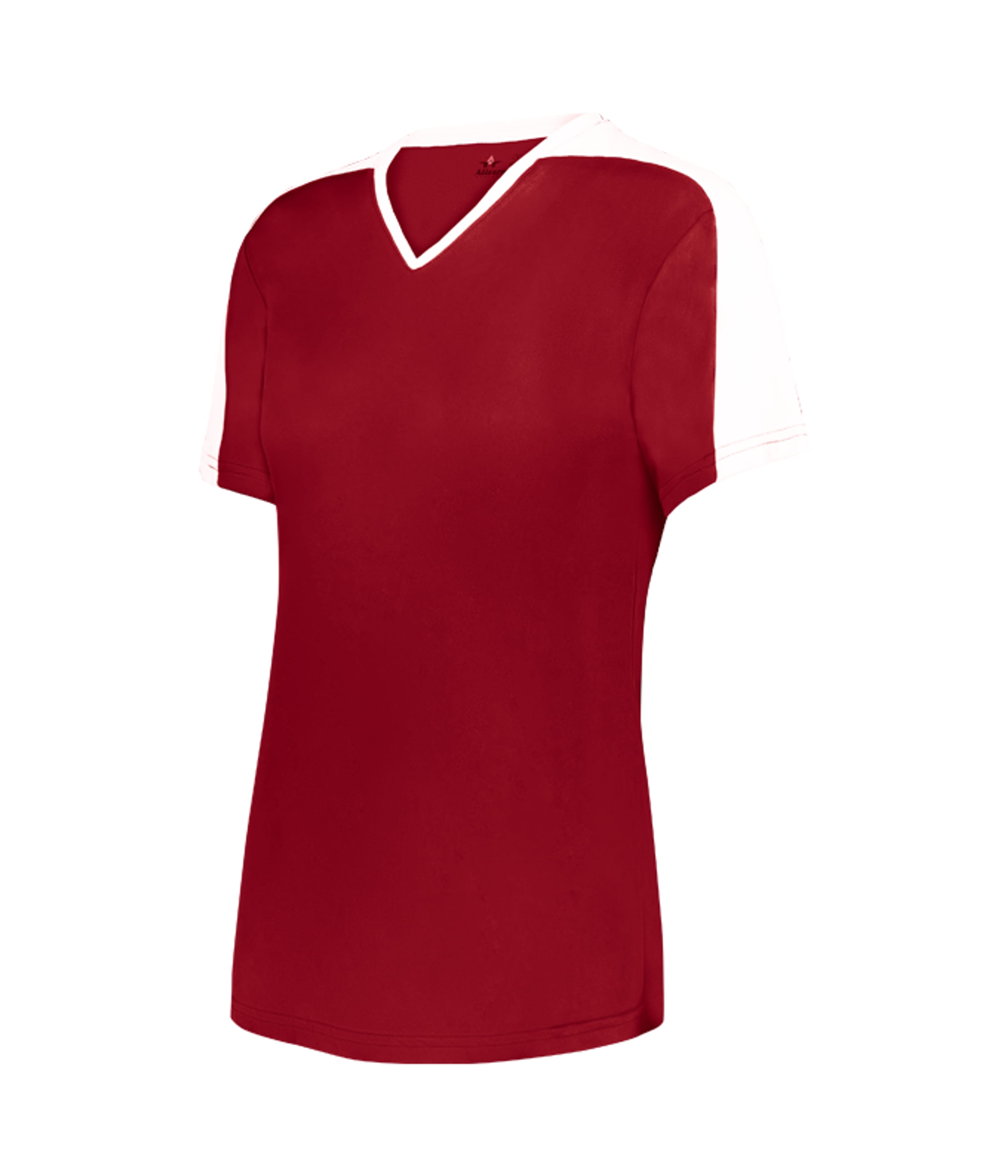 GIRLS V-NECK SOFTBALL JERSEY