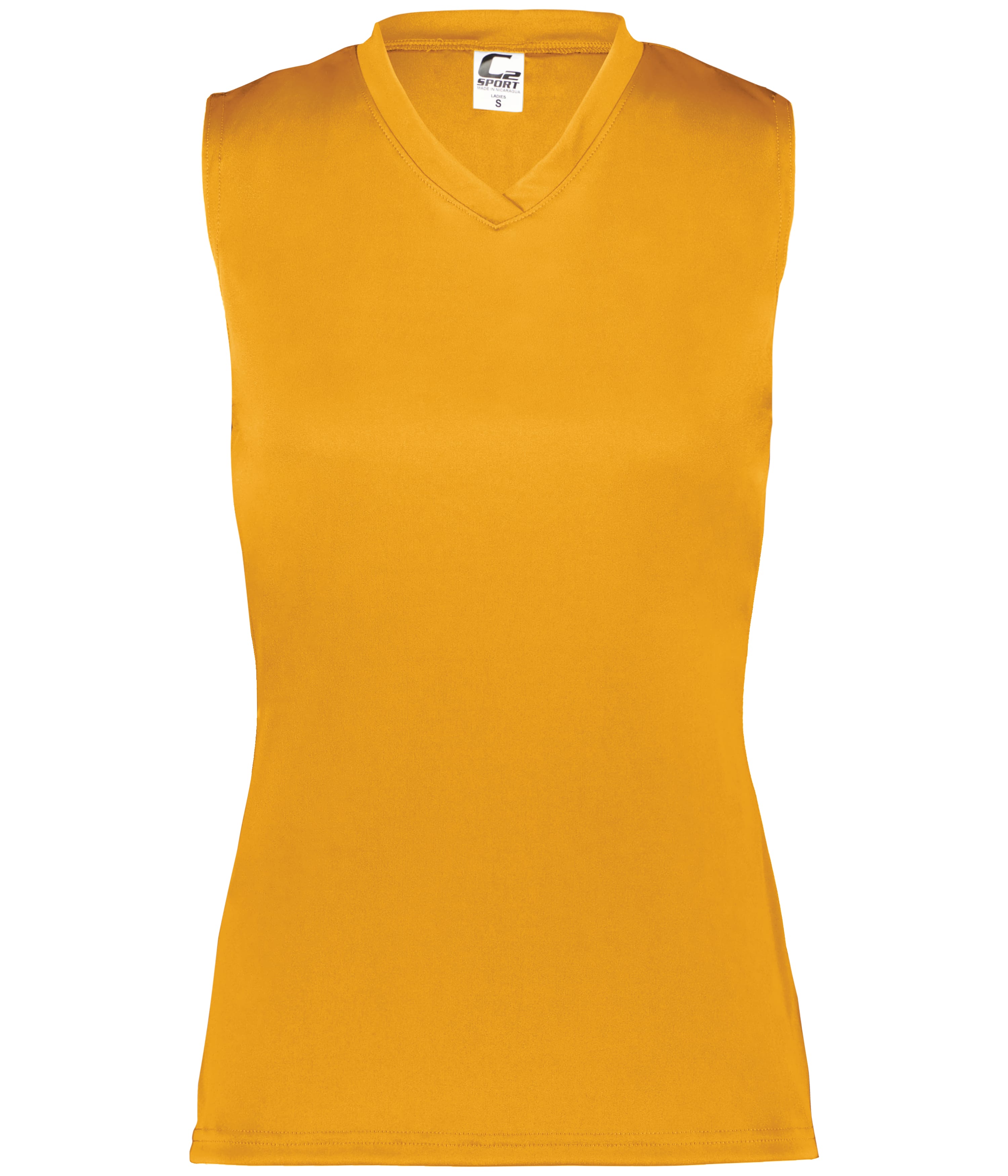 C2 Sport 566300 Ladies C2 Sleeveless Tank in GOLD