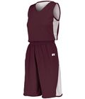 Maroon/White