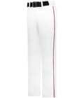 White/Light Maroon (ba)