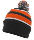 Black/Orange/White