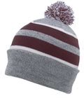 Heather/Maroon/White