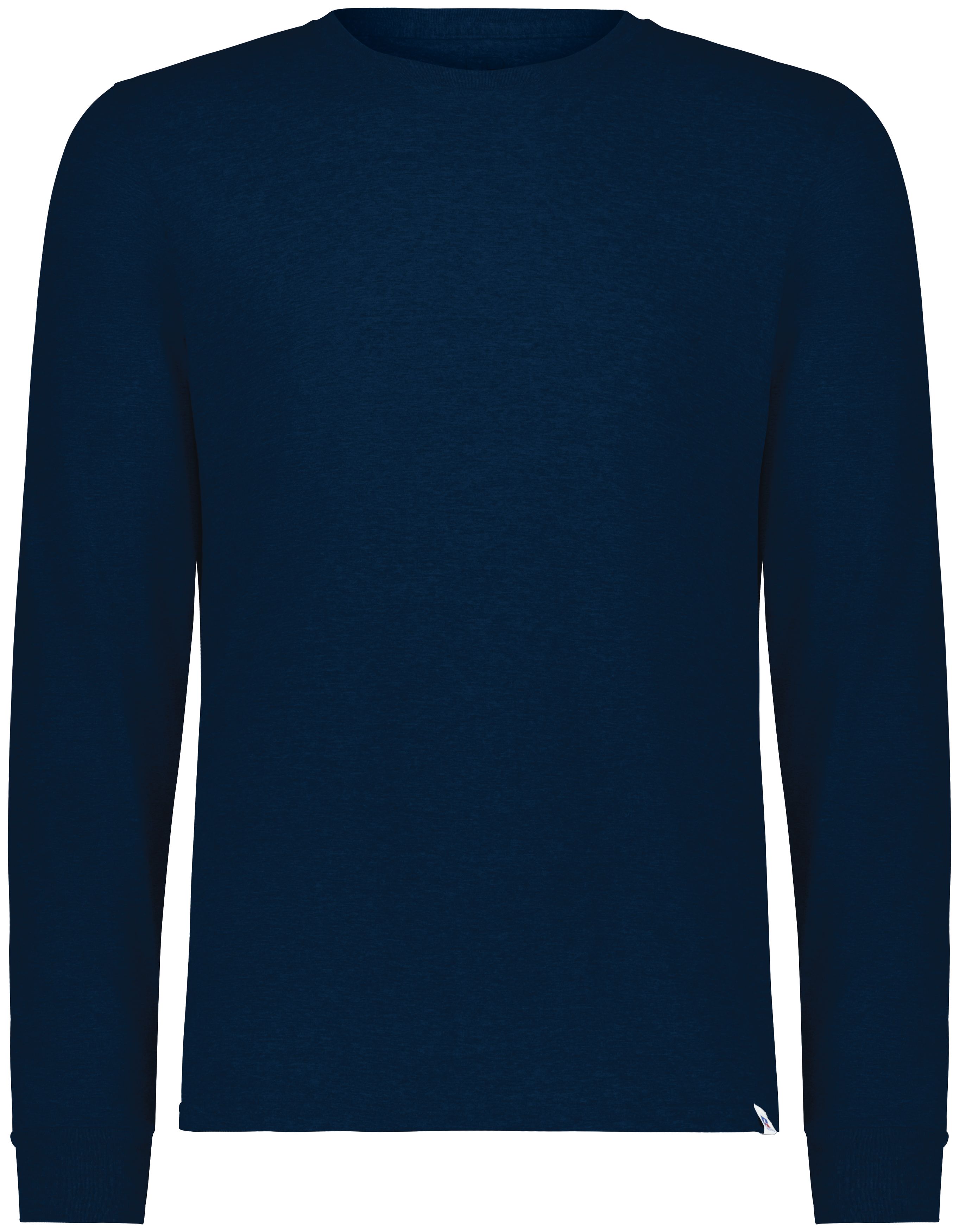 Russell Athletic 64LTTM Essential Long Sleeve Tee in NAVY