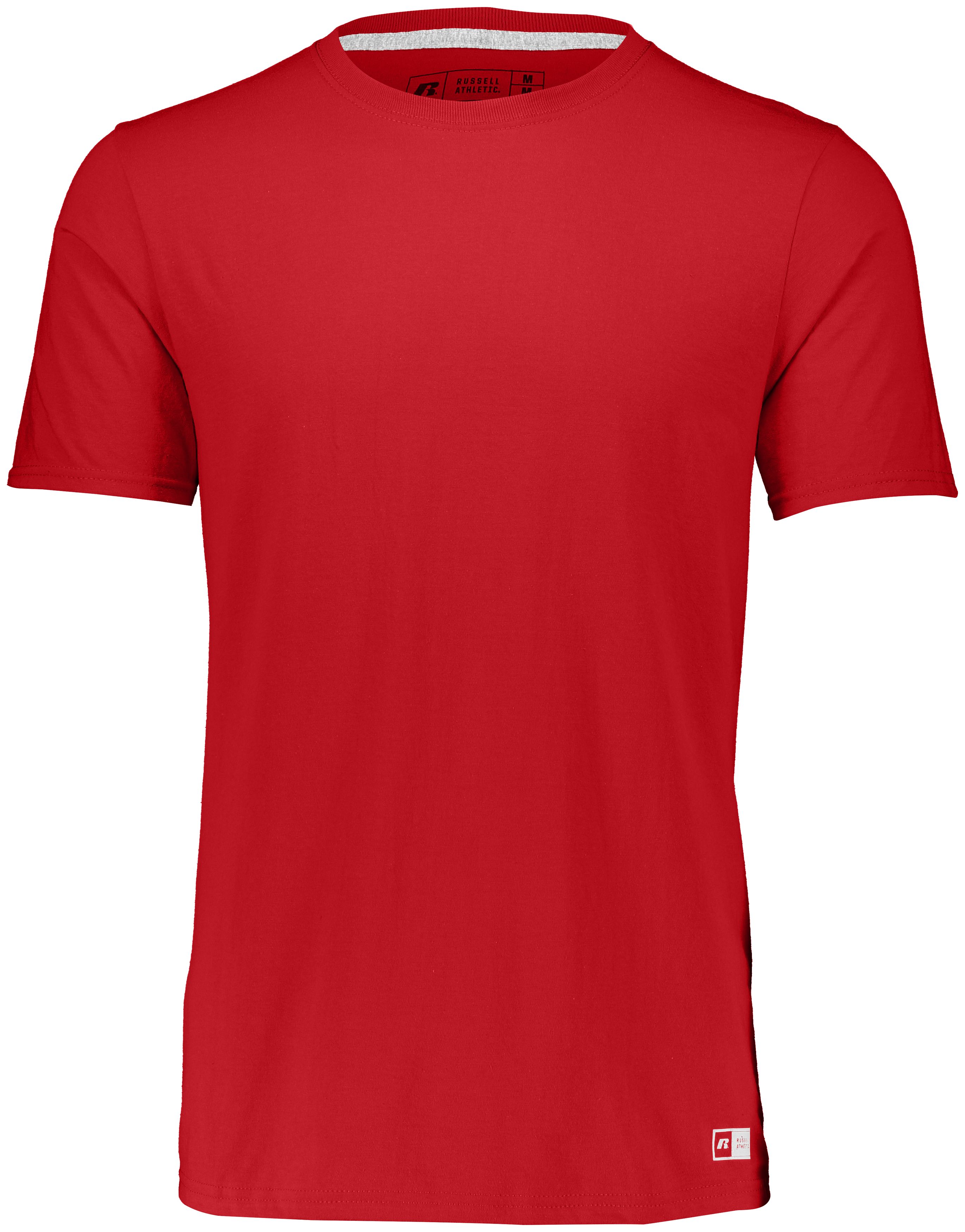 Russell Athletic 64STTM Essential Tee in TRUE RED
