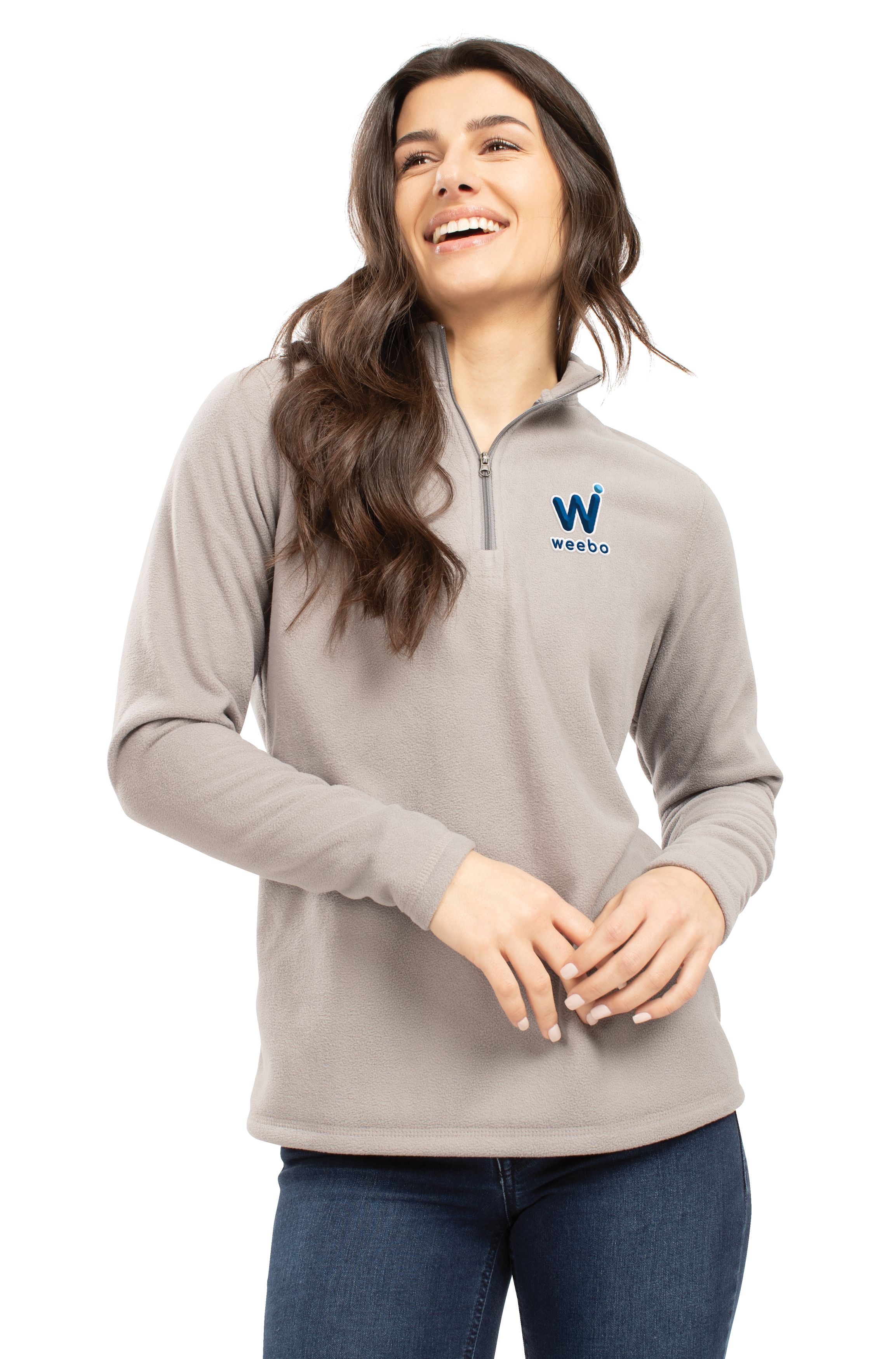 Ladies Micro-Lite Fleece 1/4 Zip Pullover