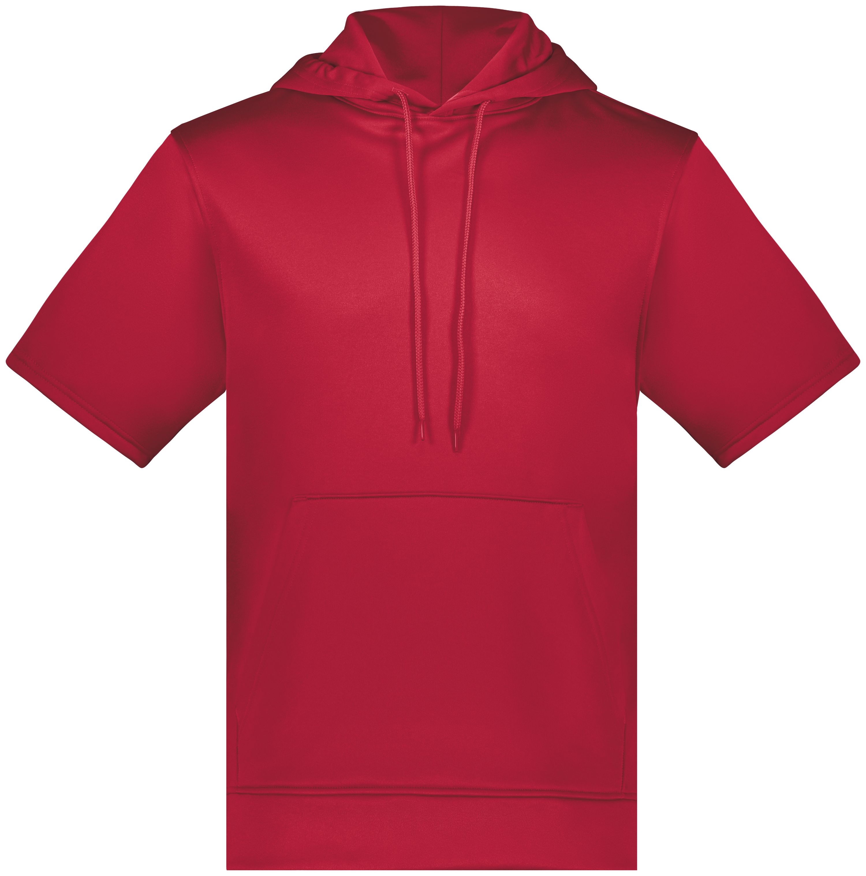 Wicking Fleece Short Sleeve Hoodie