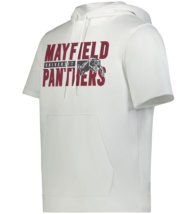 6871 | WICKING FLEECE SHORT SLEEVE HOODIE