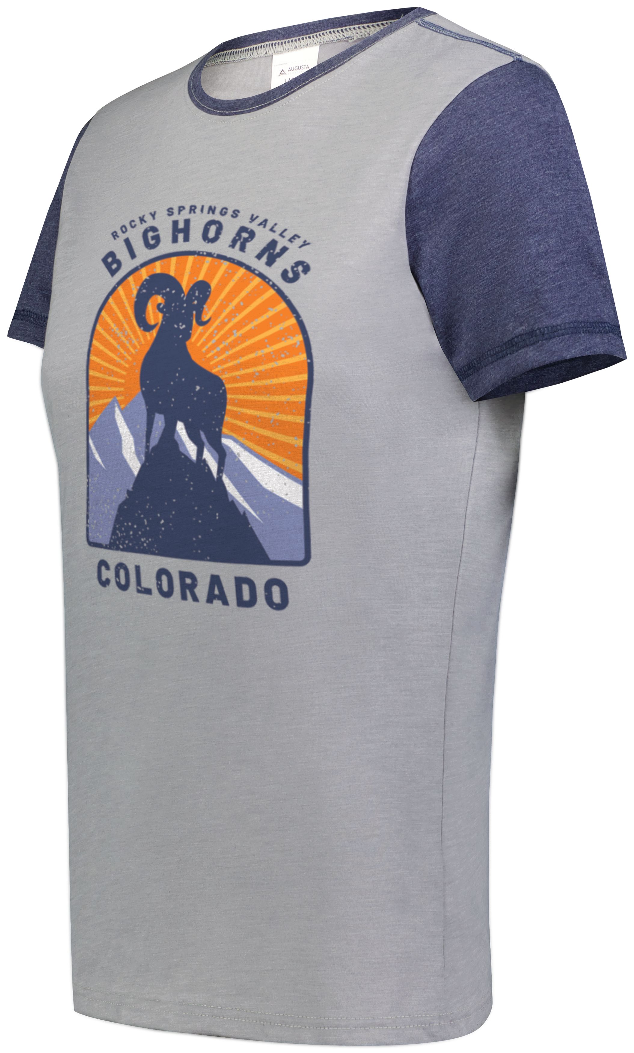 Ladies Gameday Vintage Ringer Tee
