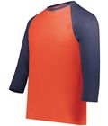 Orange Heather/Navy Heather