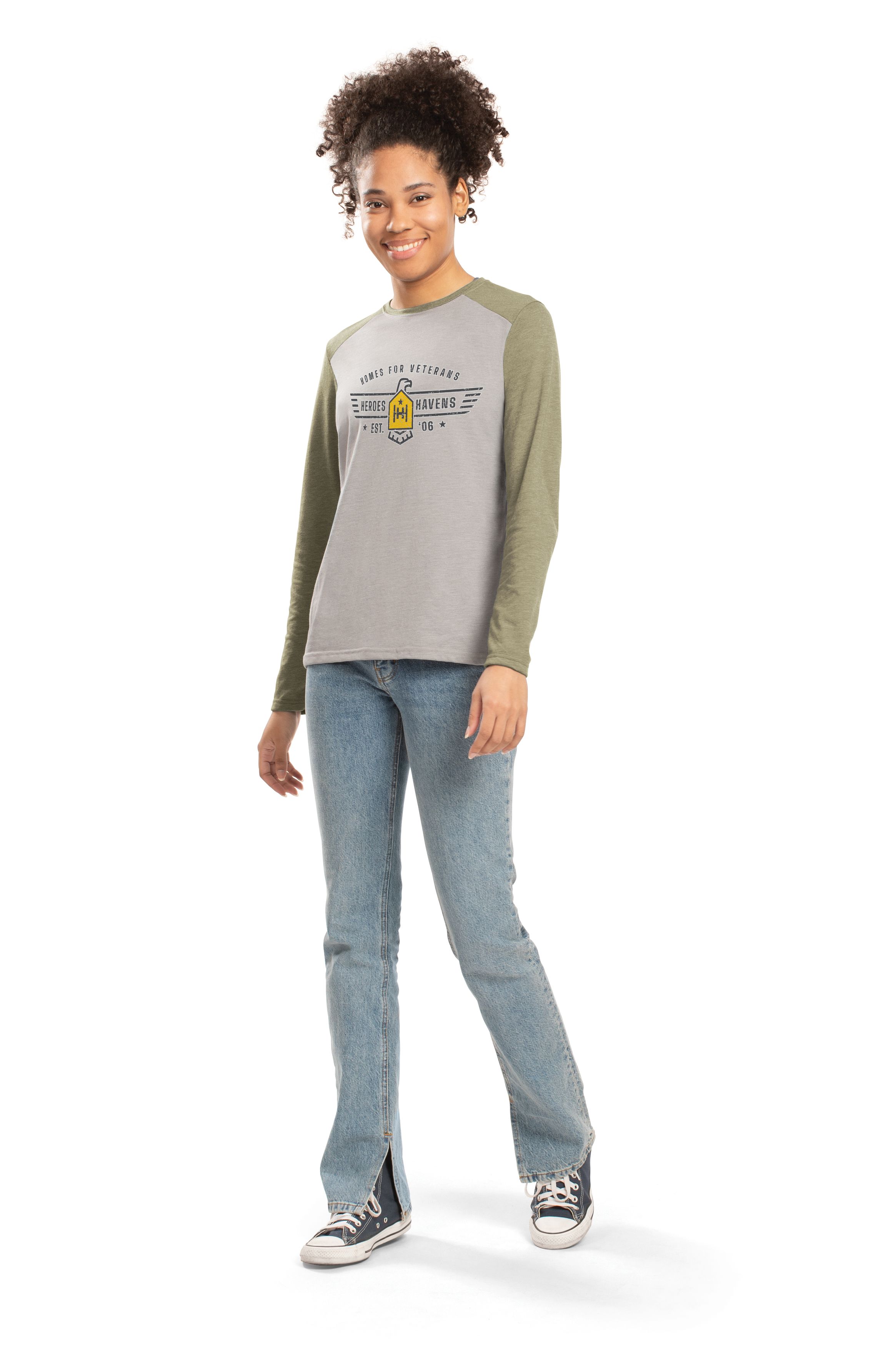 Ladies Gameday Vintage Long Sleeve Tee