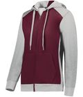 Maroon/Grey Heather