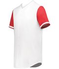 White/Scarlet