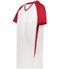 White/Scarlet