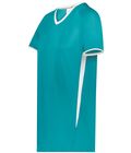 Teal/White