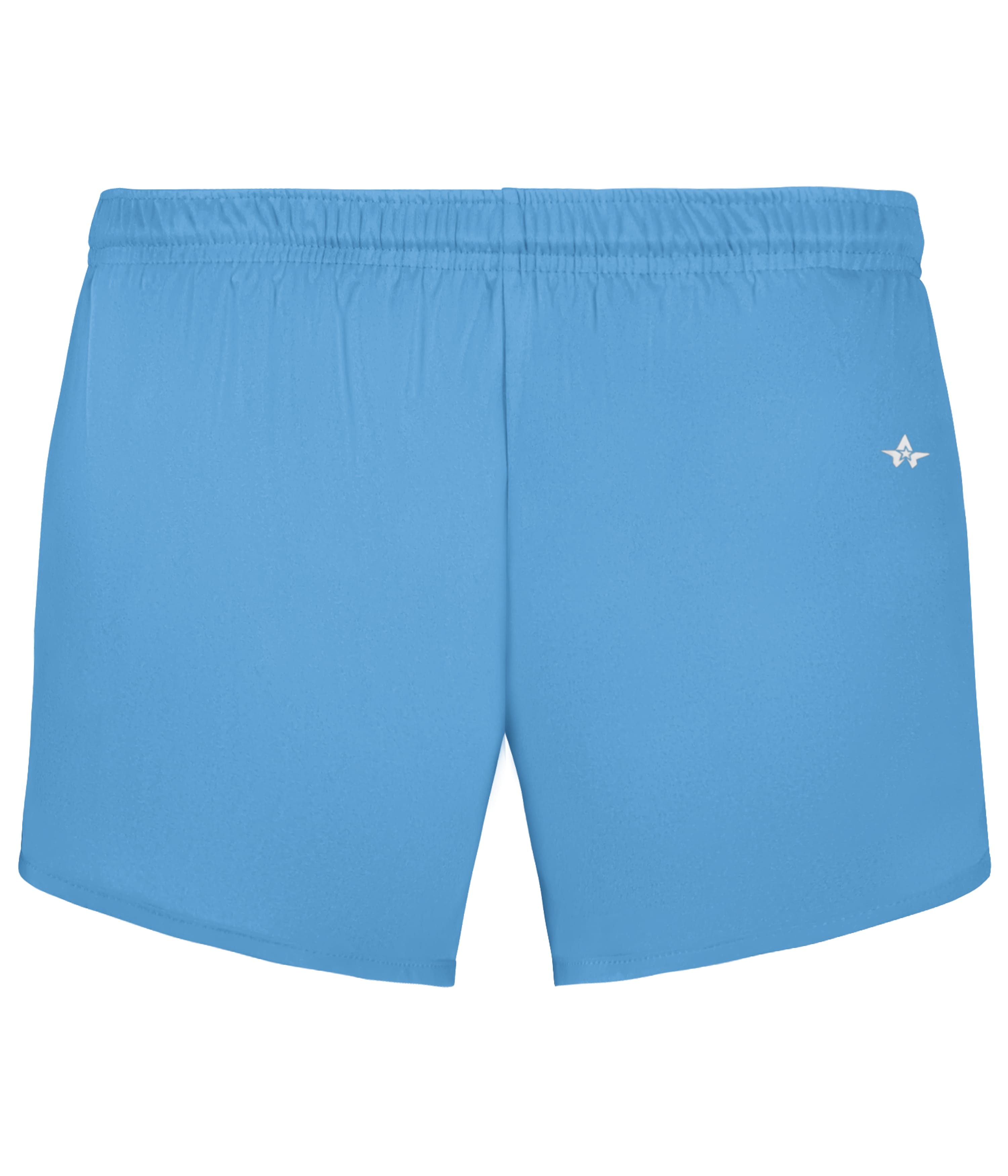 Alleson Athletic 727800 Ladies B-core Track Shorts in COLUMBIA BLUE (BA)