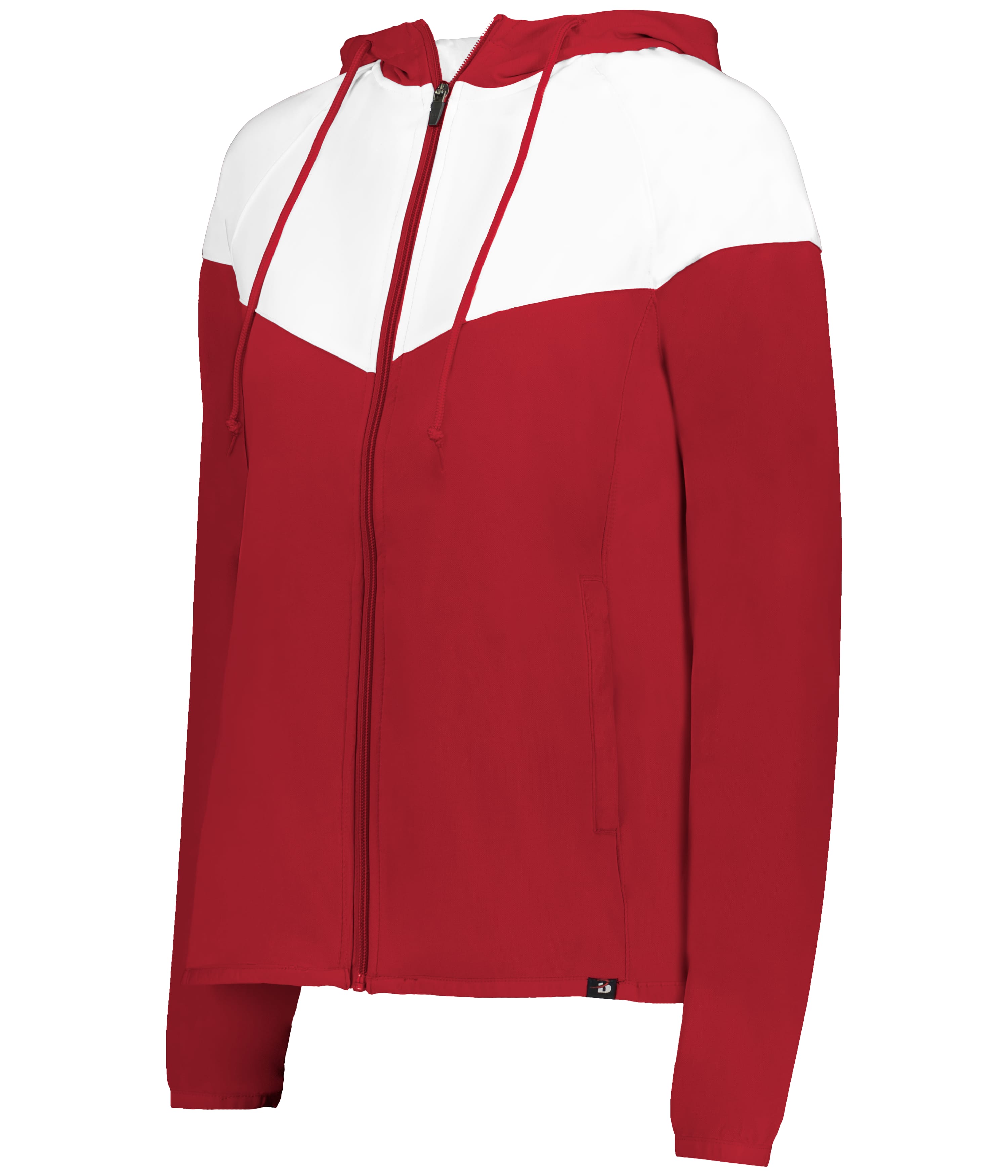 LADIES SPRINT OUTER CORE JACKET - RED/WHITE (BA)