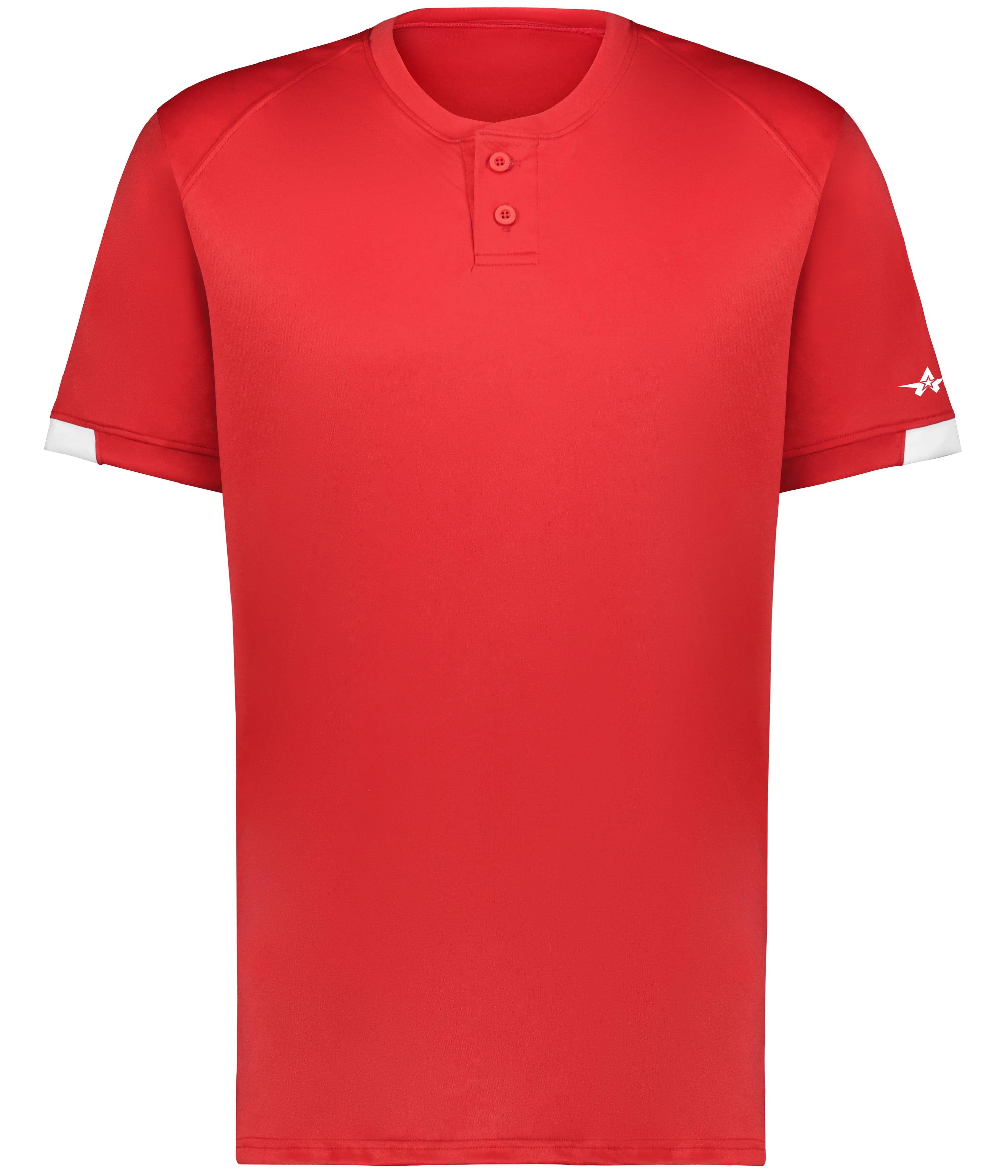 ON THE RISE TWO-BUTTON BASEBALL JERSEY