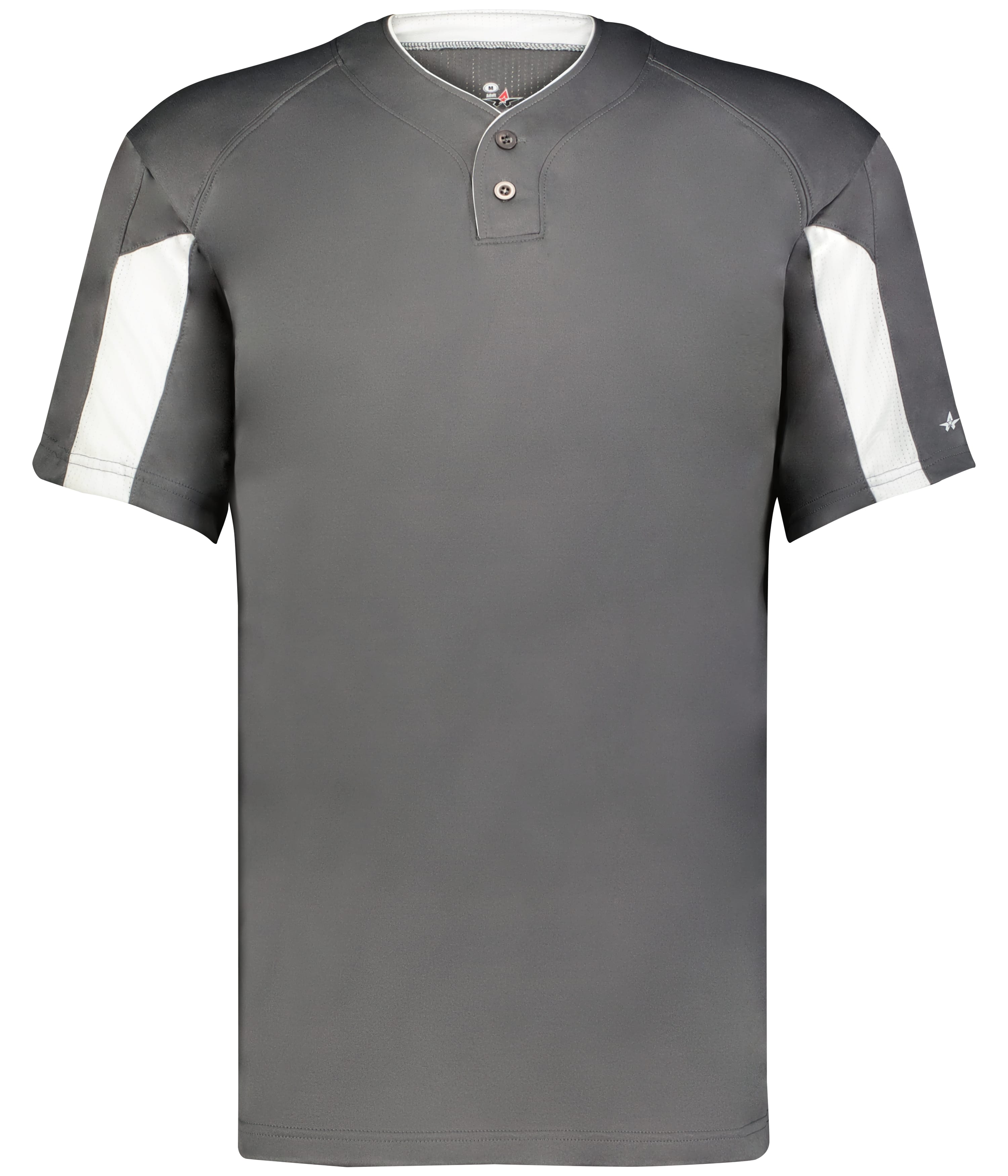 STRIKER TWO-BUTTON BASEBALL JERSEY