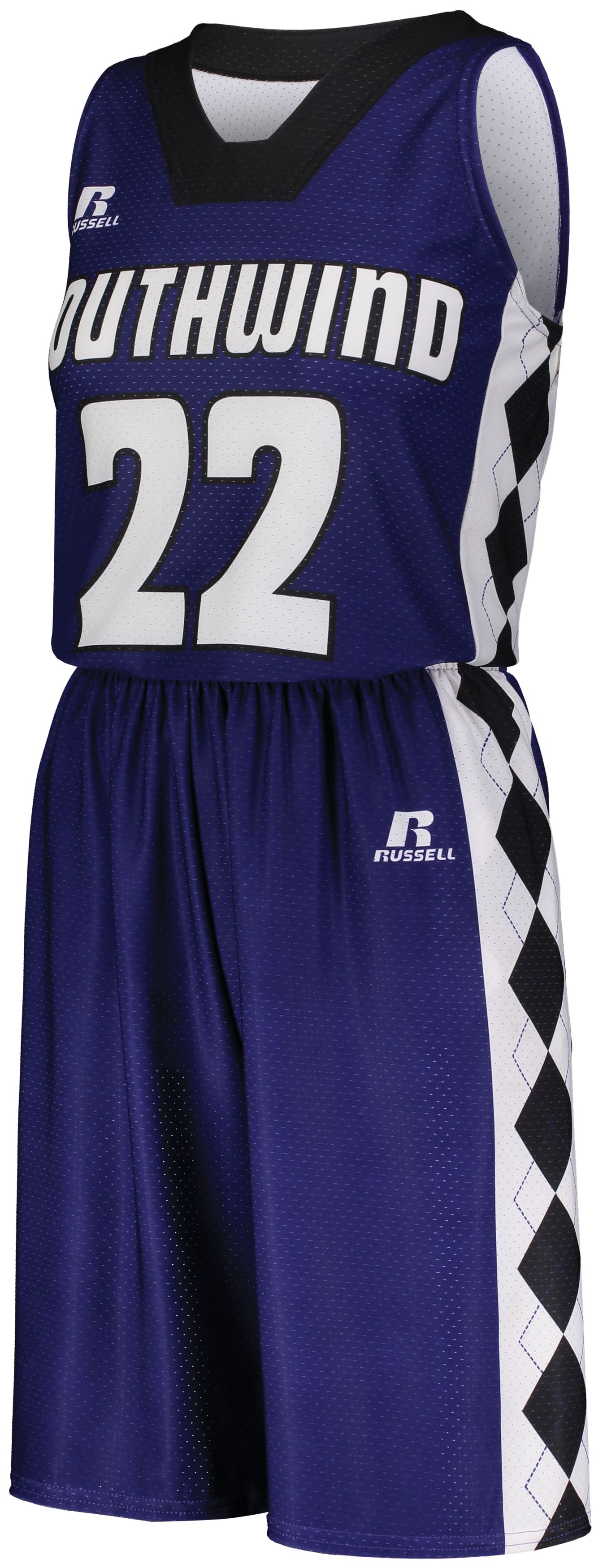 Ladies FreeStyle Sublimated Dynaspeed Basketball Jersey