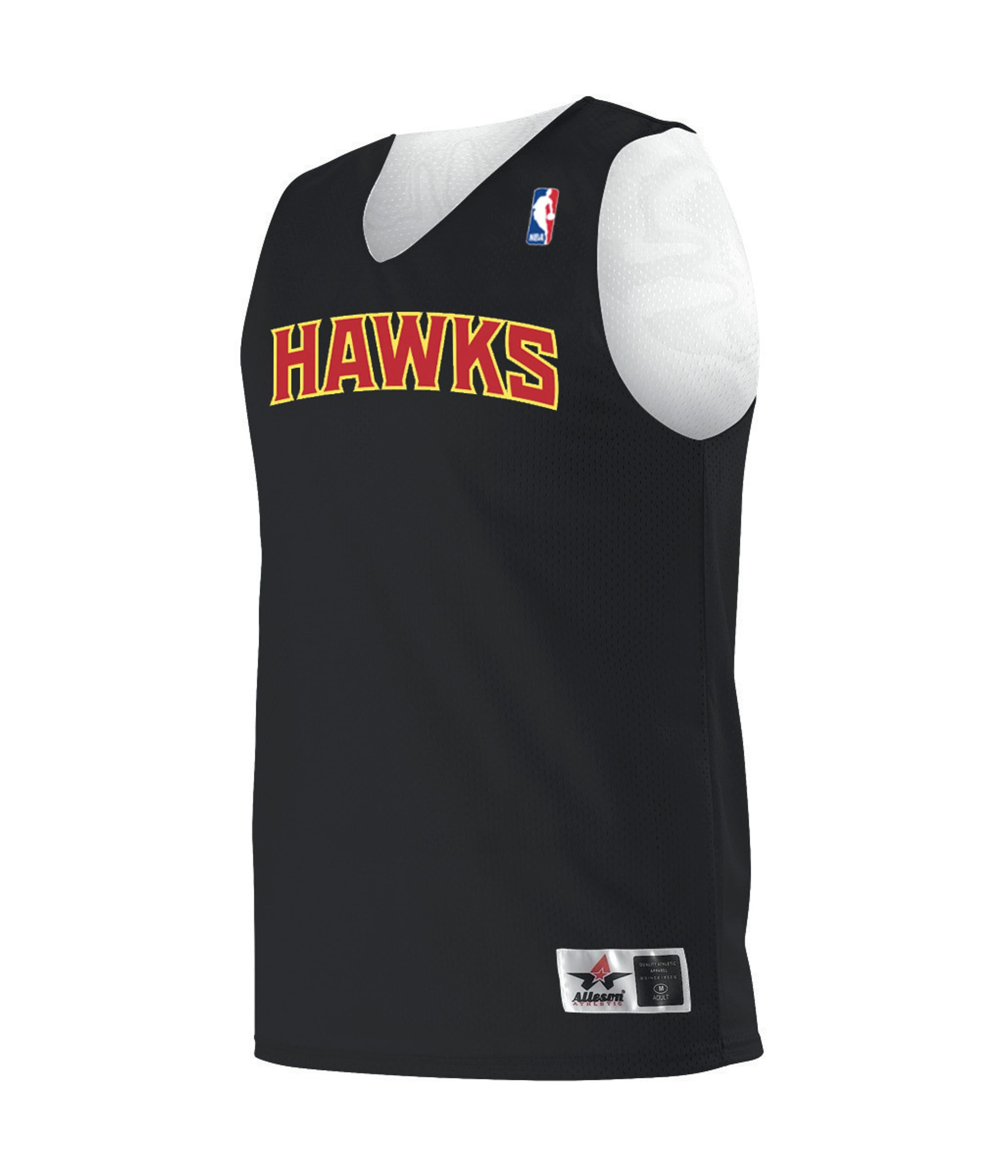 NBA ATLANTA HAWKS BK/WHITE