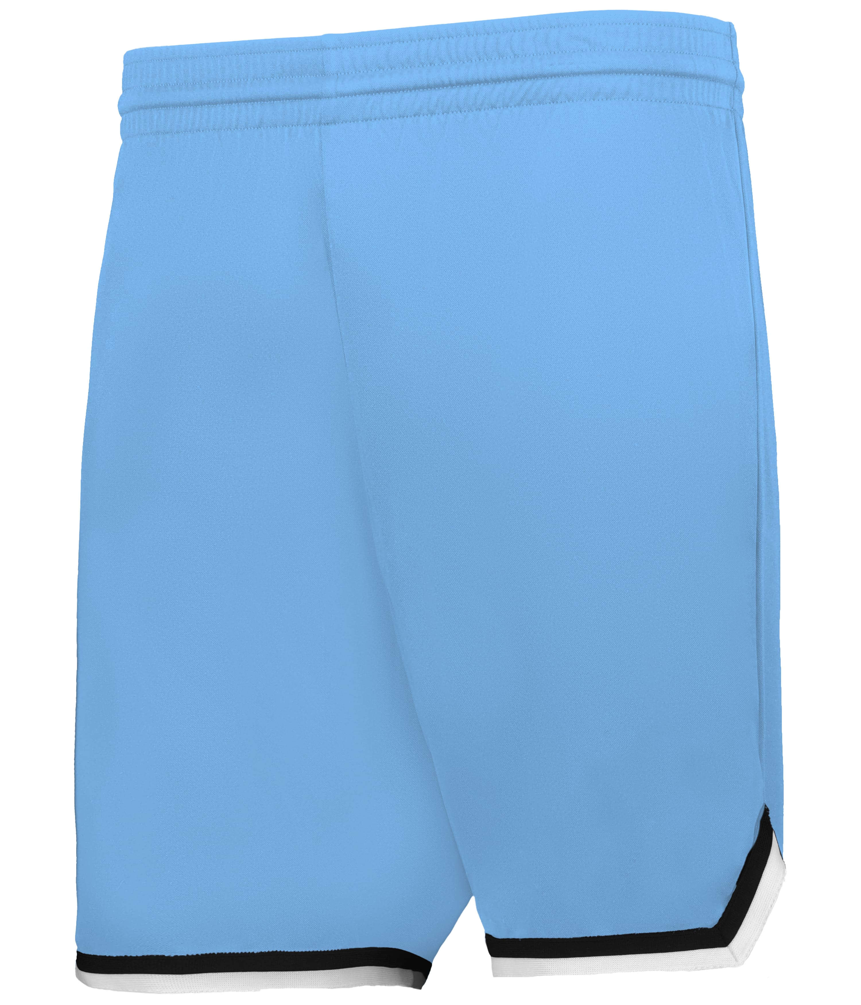 RETRO BASKETBALL SHORTS - COL BL/BLACK/WHITE (BA)