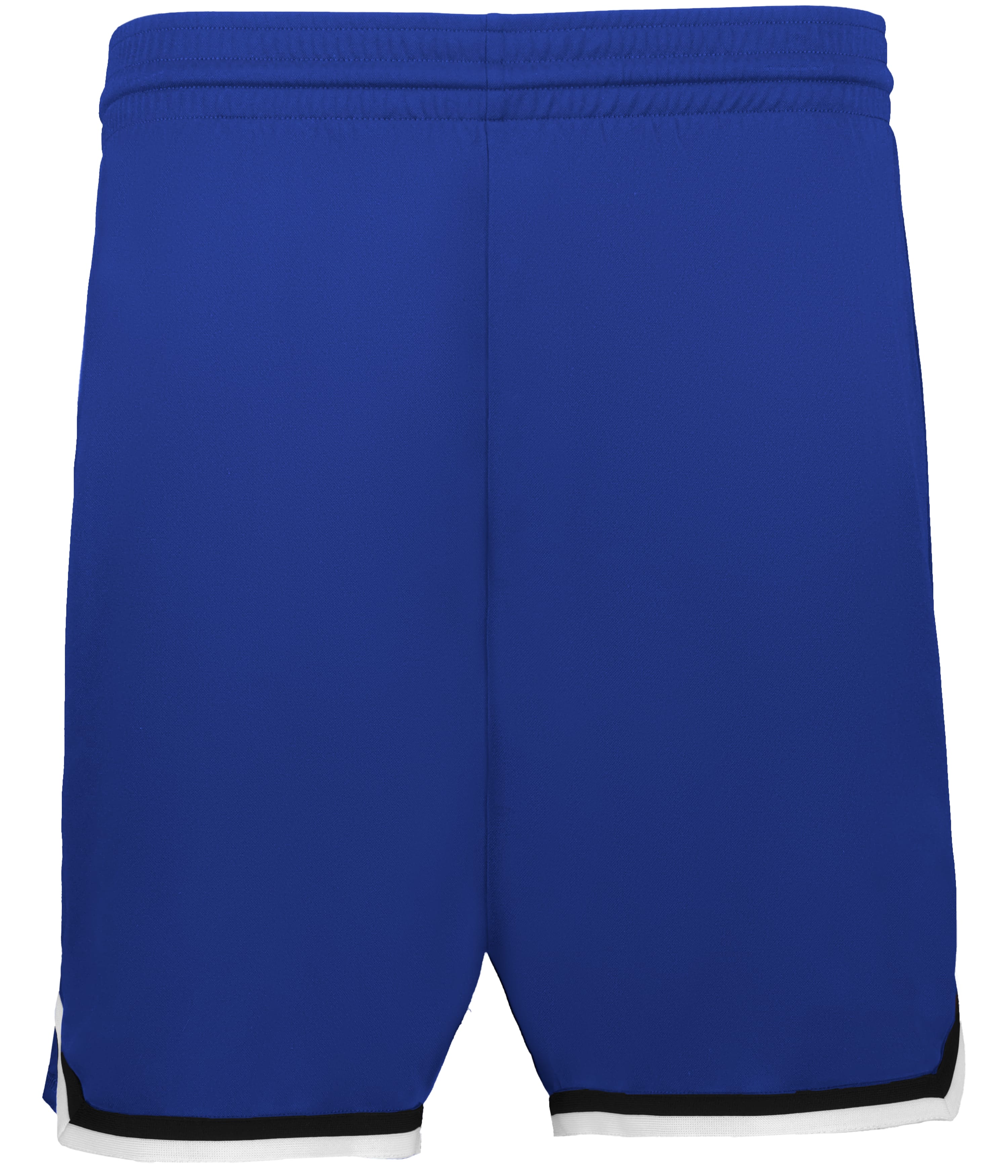 Alleson Athletic A52000 Retro Basketball Shorts in ROYAL/BLACK/WHITE (BA)