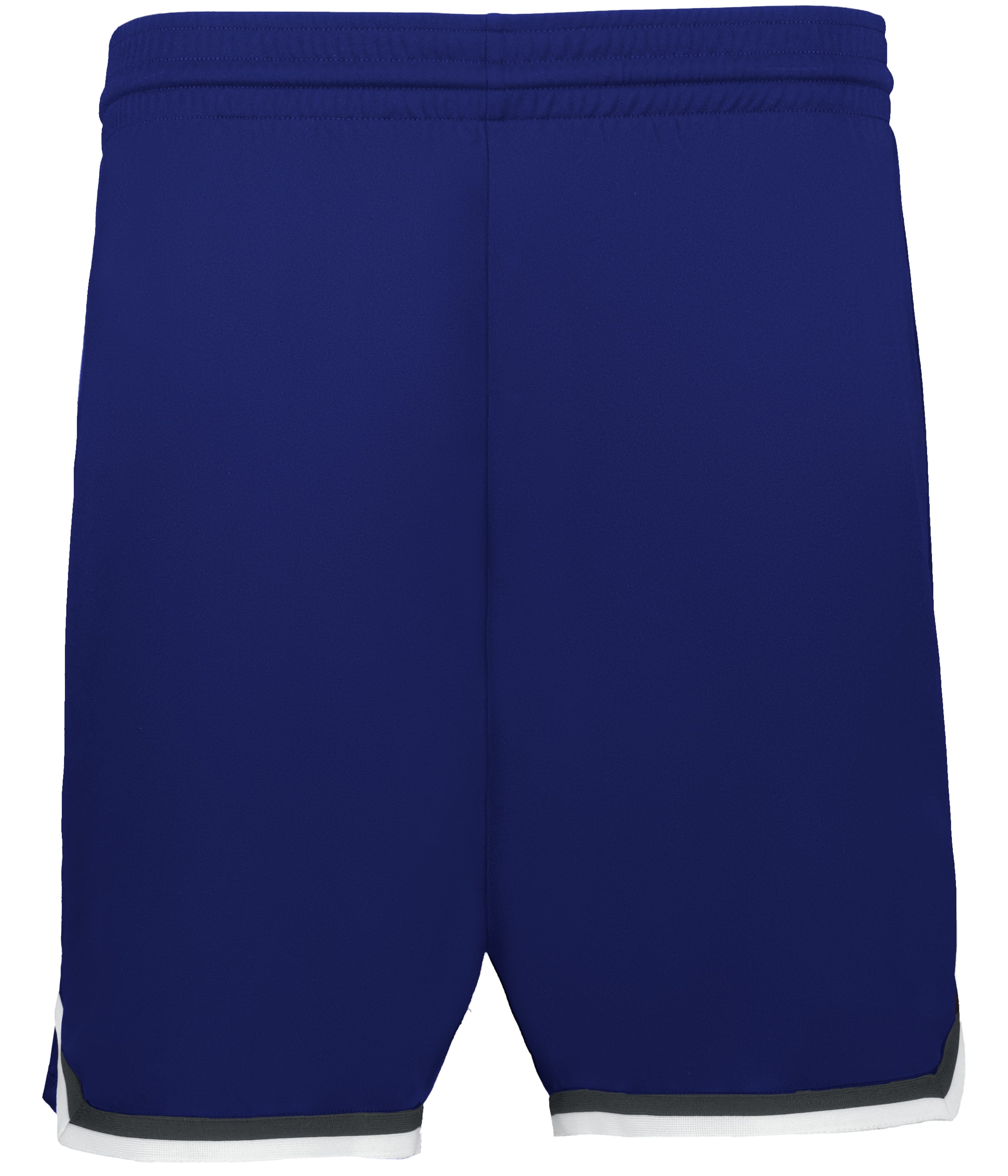 Alleson Athletic A52000 Retro Basketball Shorts in NAVY/GRAPHITE/WHITE (BA)