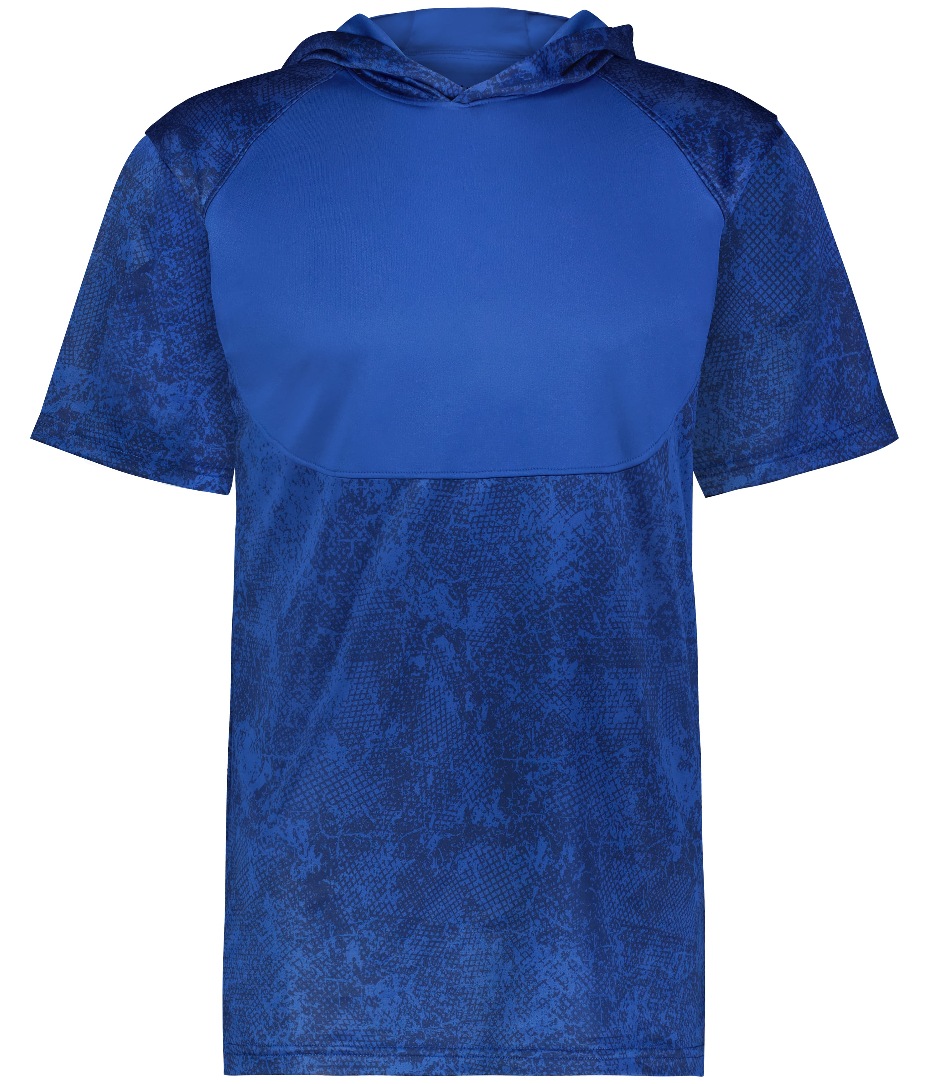 YOUTH STADIUM PRINT SHORT SLEEVE HOODED TEE
