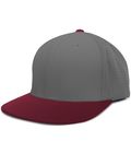 Graphite/Maroon