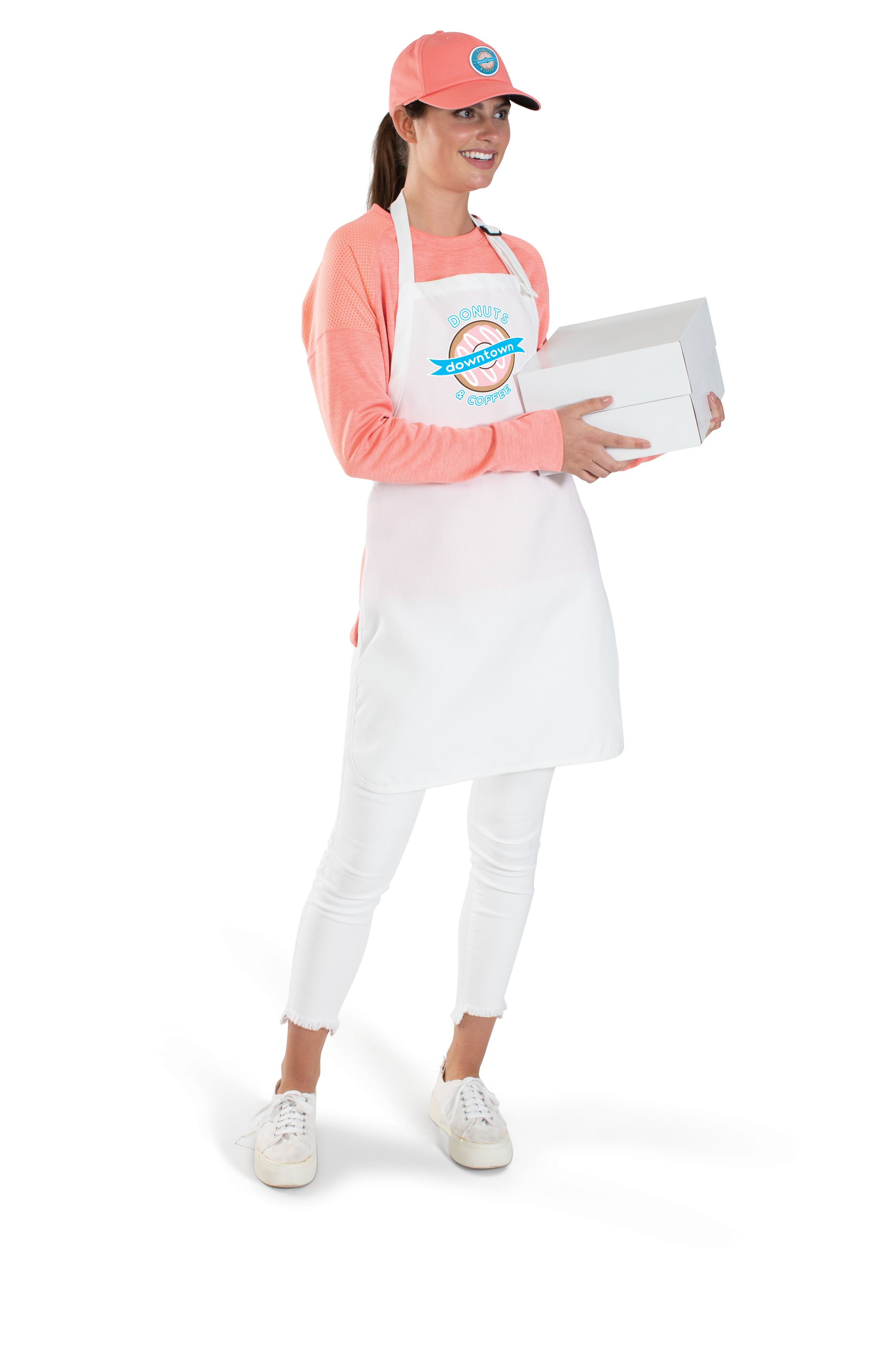 Full Length Apron With Pockets