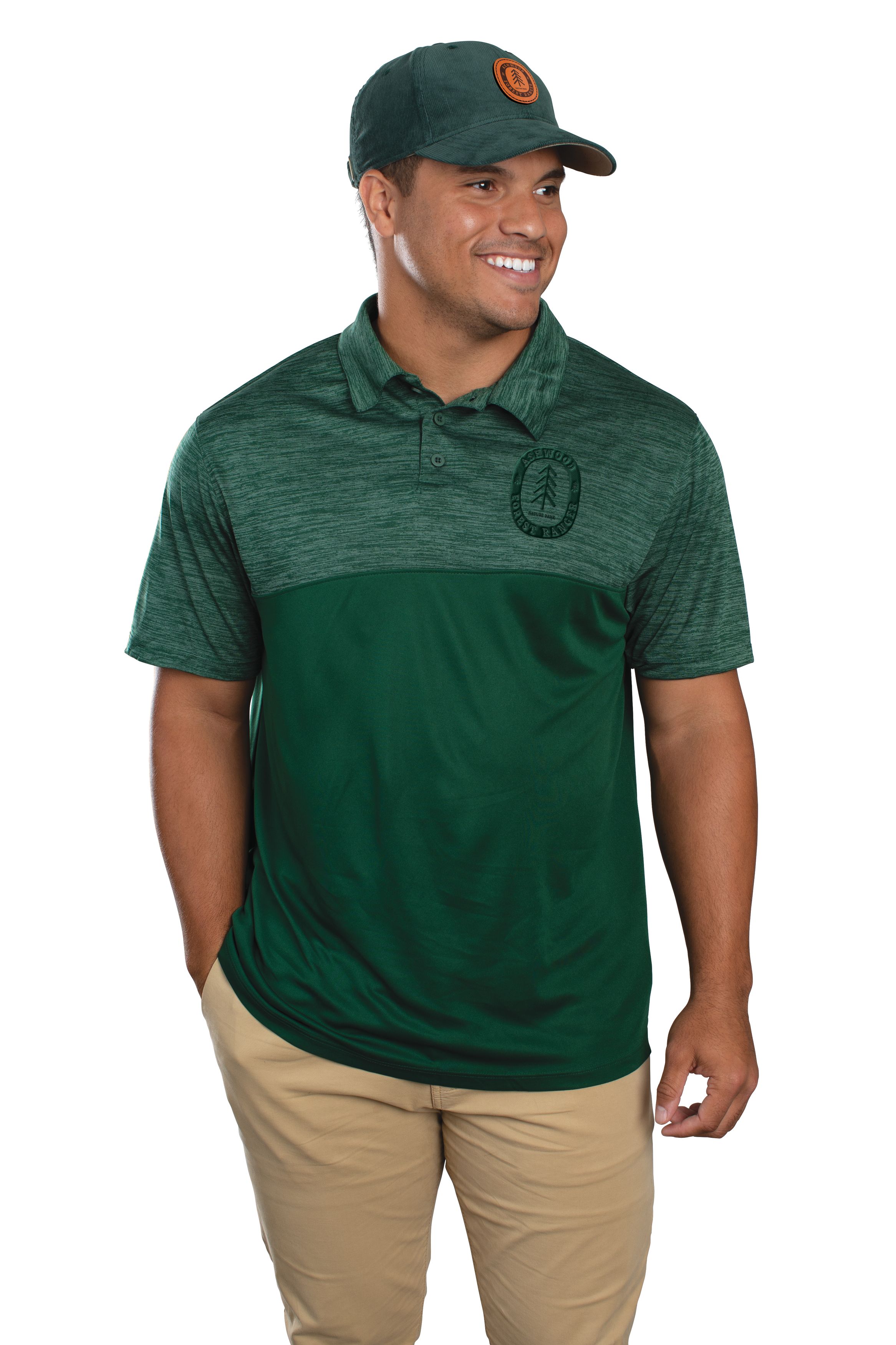 Shadow Tonal Heather Polo