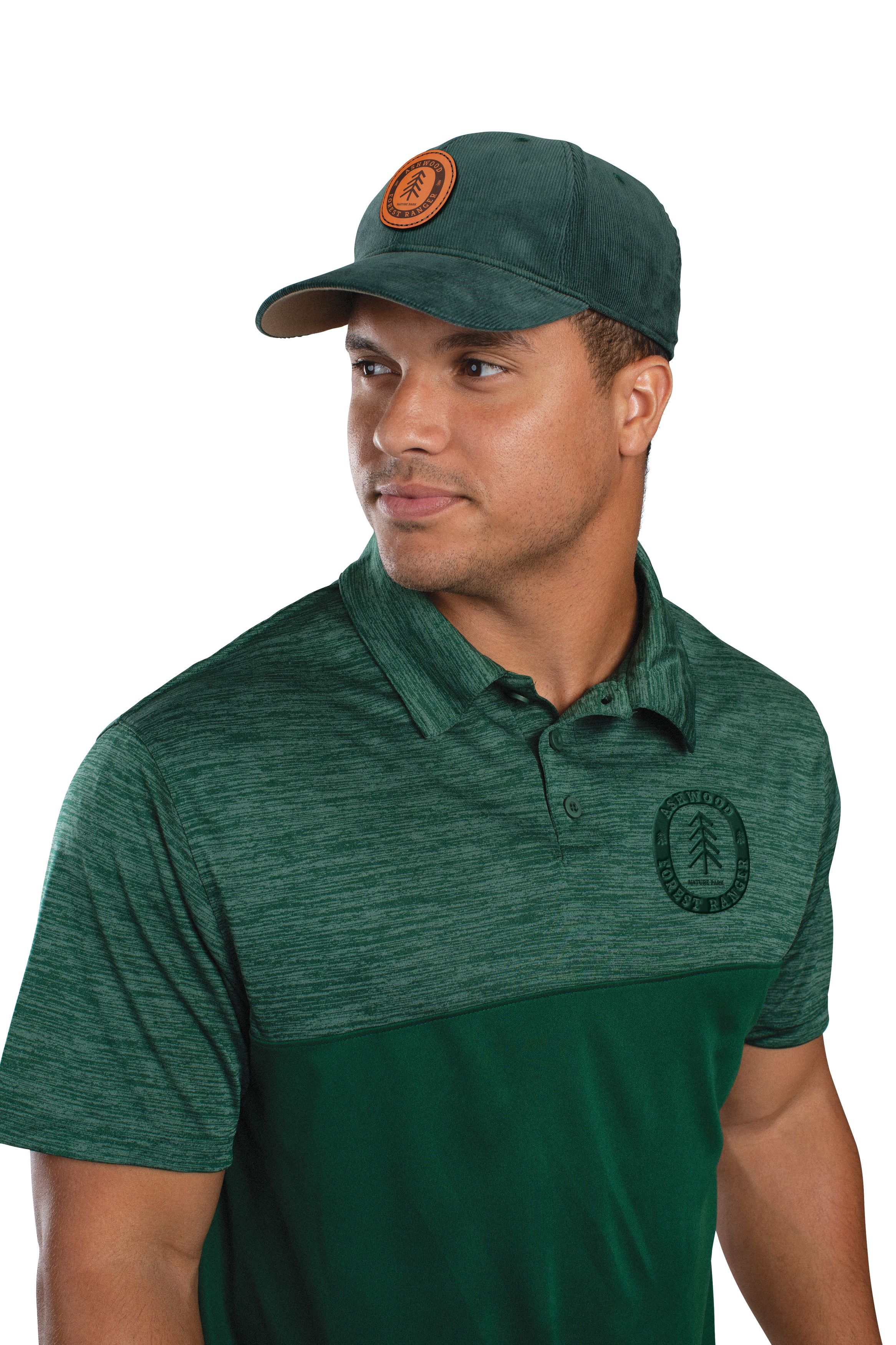 Shadow Tonal Heather Polo