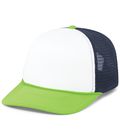 White/Navy/Neon Green