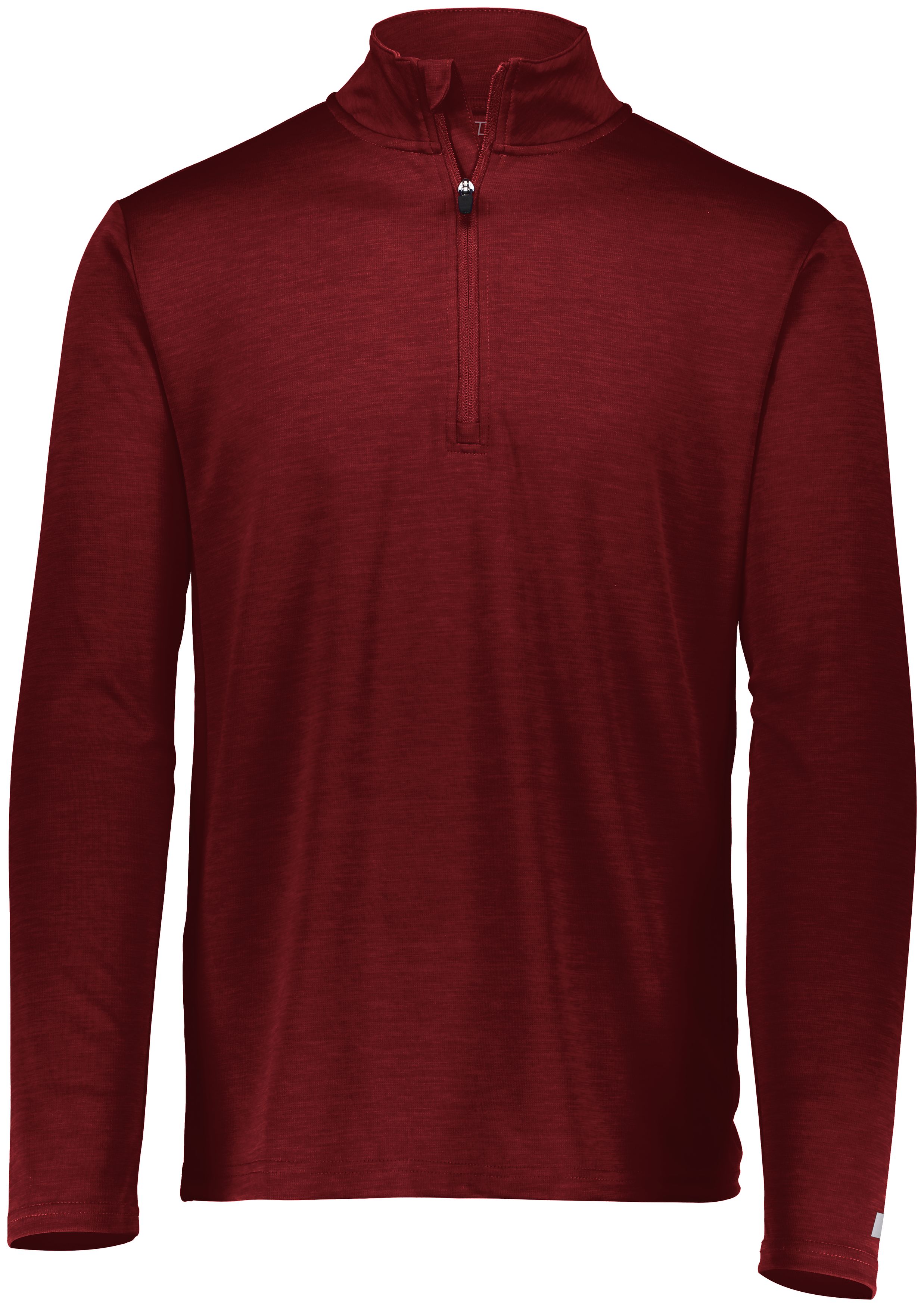 Russell Athletic QZ7EAM Dri-power® Lightweight 1/4 Zip Pullover in CARDINAL