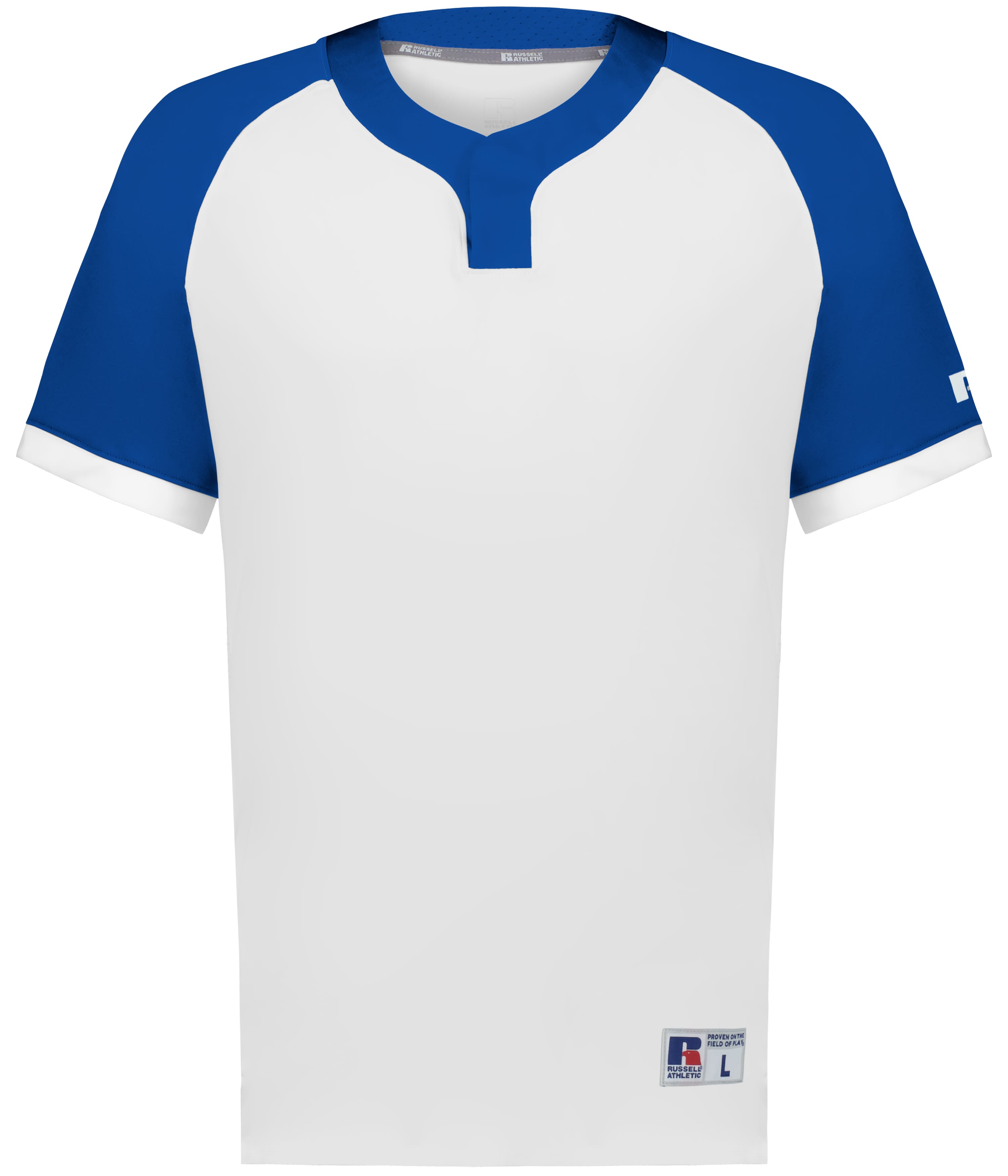 BASELINE COVERED PLACKET BASEBALL JERSEY