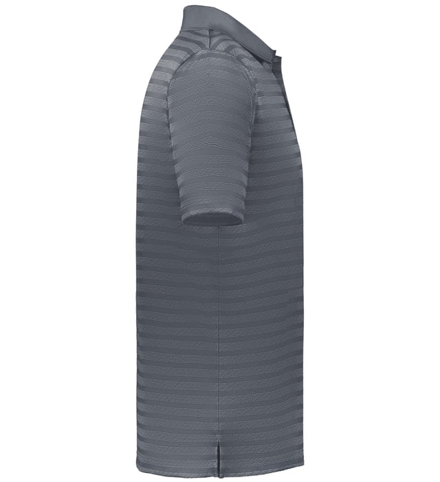 Russell Sideline Striped Polo R05JQM | Jacquard Stripe Performance