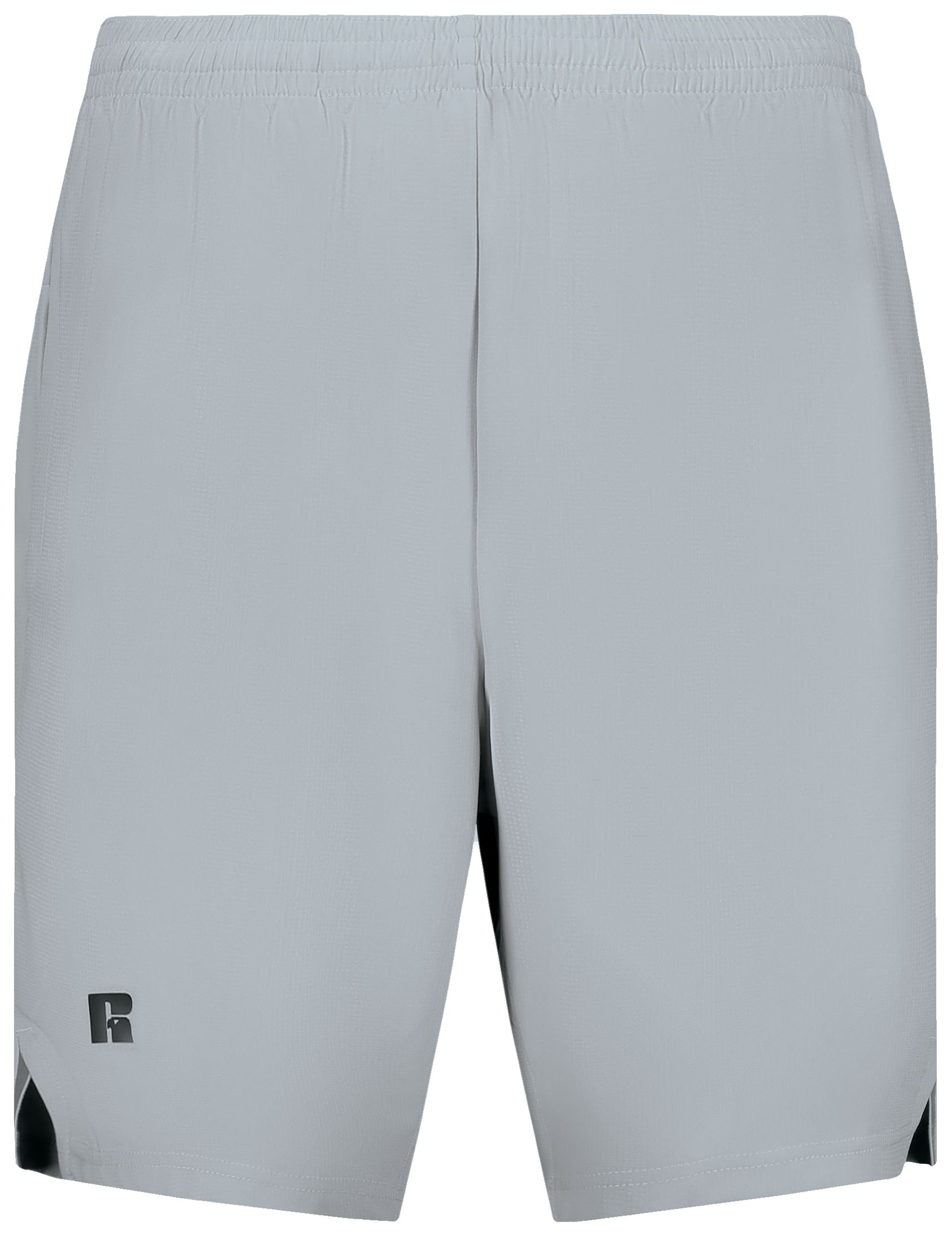 Russell Athletic R20SWM Legend Stretch Woven Shorts in GRID IRON SILVER